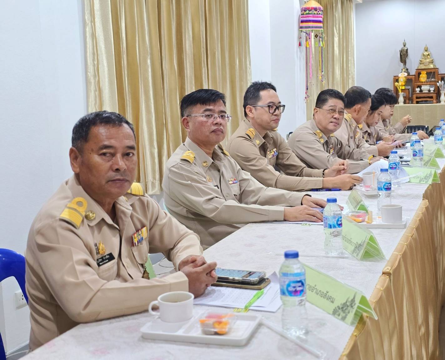 พช.หนองคาย ประชุมคณะทำงานบริหารการจัดเก็บข้อมูลความจำเป็นพื้นฐาน (จปฐ.) ด้วยเครื่องมืออิเล็กทรอนิกส์ ระดับจังหวัด ปี 2567