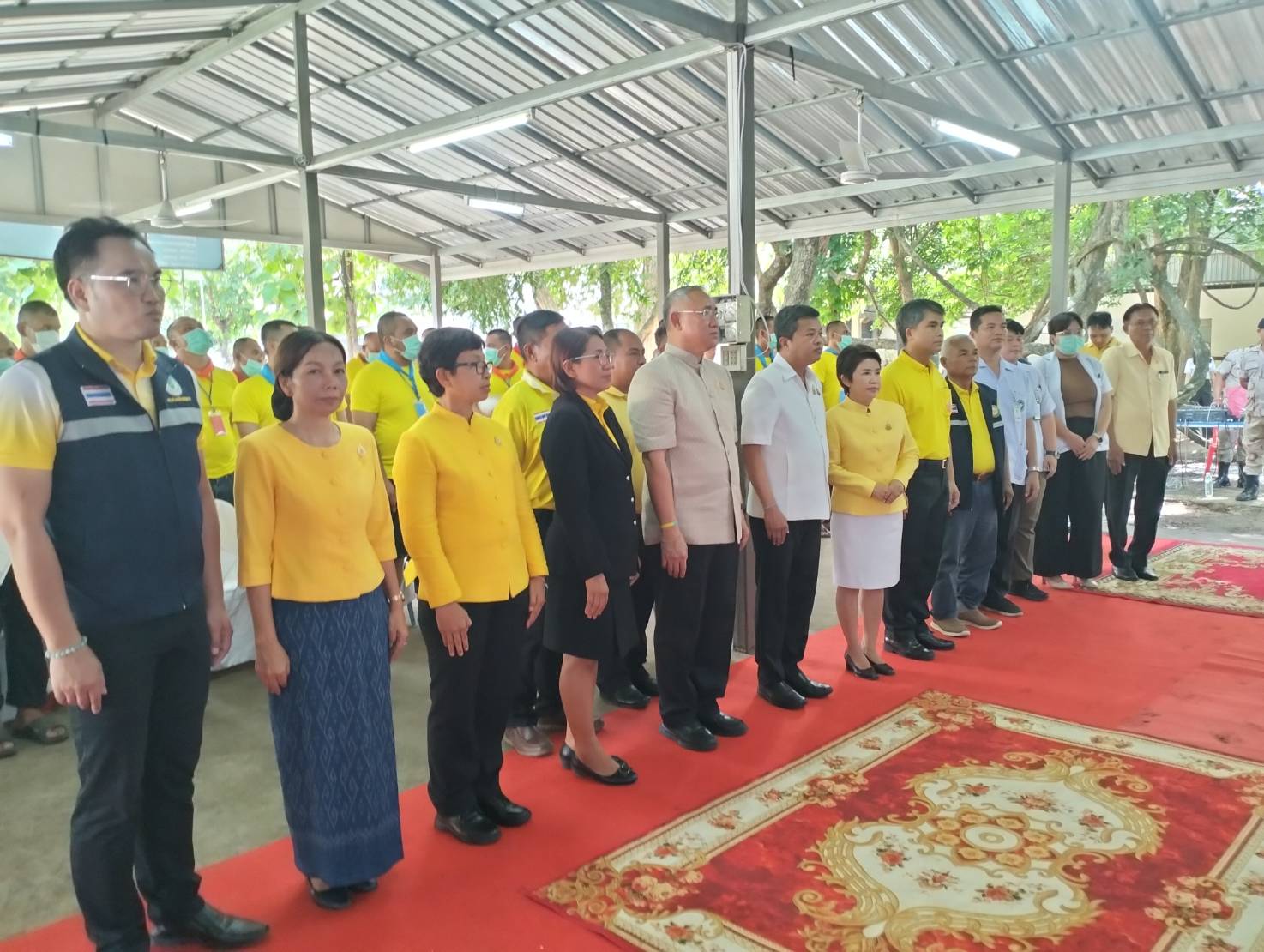 พช.หนองคาย ร่วมพิธีปิดโครงการฝึกอบรมช่วยเหลือผู้เสพ/ผู้ติดยาเสพติดของศูนย์ฟื้นฟูสภาพทางสังคมจังหวัดหนองคาย ประจำปีงบประมาณ พ.ศ.2567