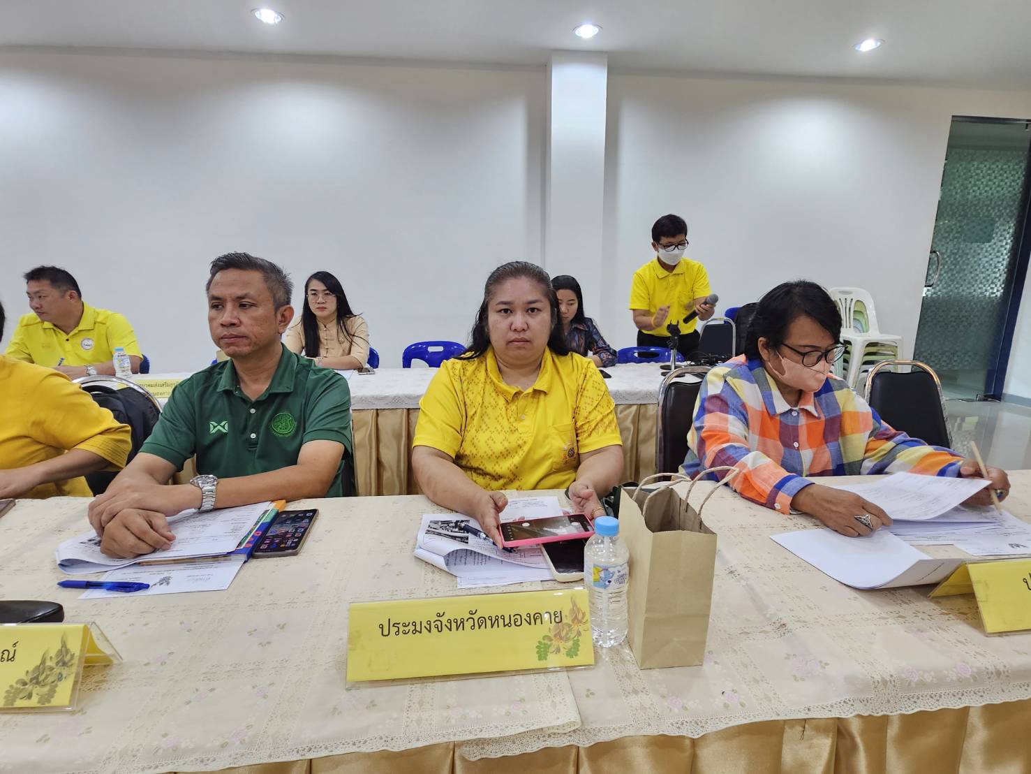 พช.หนองคาย จัดประชุมคณะทำงานสนับสนุนการขับเคลื่อนการพัฒนาเศรษฐกิจฐานรากและประชารัฐฯ จังหวัดหนองคาย ครั้งที่ 2/2567