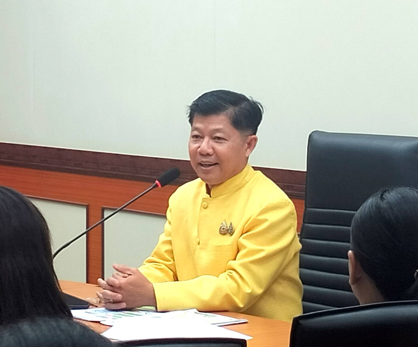 พช.หนองคาย ลงพื้นที่ดำเนินโครงการบริหารจัดการหนี้กองทุนพัฒนาบทบาทสตรี จังหวัดหนองคาย กิจกรรม Mobile Clinic แก้หนี้ พื้นที่อำเภอเมืองหนองคาย