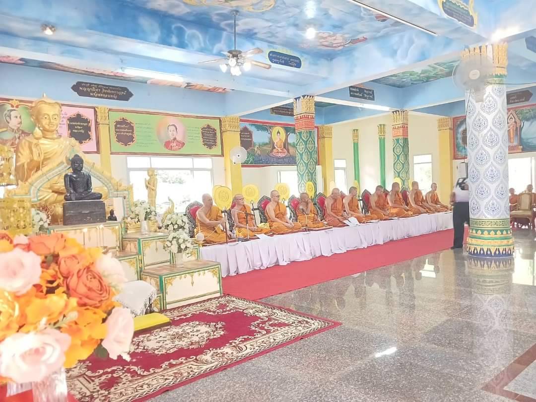 พช.หนองคาย ร่วมพิธีเจริญพระพุทธมนต์เพื่อสวดสาธยาย ถวายเป็นพระราชกุศลถวายพระพรชัยมงคลแด่สมเด็จพระเจ้าลูกเธอเจ้าฟ้าพัชรกิตติยาภา นเรนทิราเทพยวดี กรมหลวงราชสาริณีสิริพัชร มหาวัชรราชธิดา