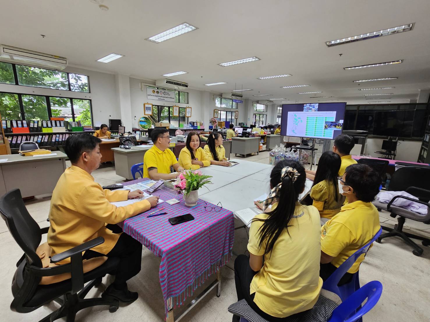 พช.หนองคาย ร่วมการประชุมกรมการพัฒนาชุมชน ครั้งที่ 8/2567 ผ่านระบบวิดีทัศน์ทางไกล (Video Conference)