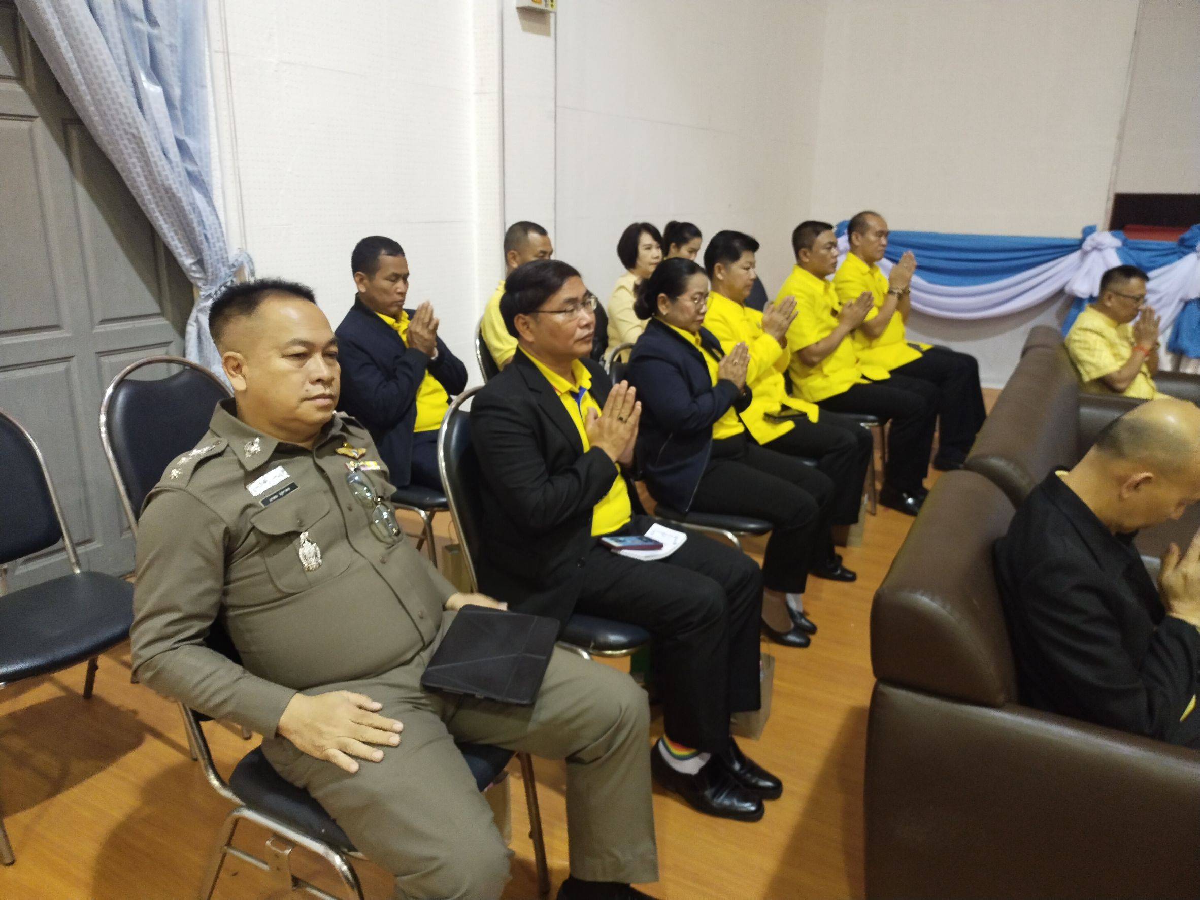 พช.หนองคาย ร่วมพิธีเปิดการจัดกิจกรรมสร้างการรับรู้และประเมินผล ติดตาม การดำเนินการตามแผนปฏิบัติการเร่งรัดการดำเนินงานป้องกัน ปรามปราบ และแก้ไขปัญหายาเสพติด ระยะเร่งด่วน 3 เดือน รุ่นที่ 2