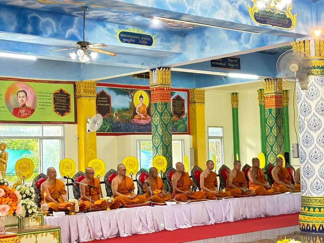 พช.หนองคาย ร่วมพิธีเจริญพระพุทธมนต์เพื่อสวดสาธยาย ถวายเป็นพระราชกุศลถวายพระพรชัยมงคลแด่สมเด็จพระเจ้าลูกเธอเจ้าฟ้าพัชรกิตติยาภา นเรนทิราเทพยวดี กรมหลวงราชสาริณีสิริพัชร มหาวัชรราชธิดา