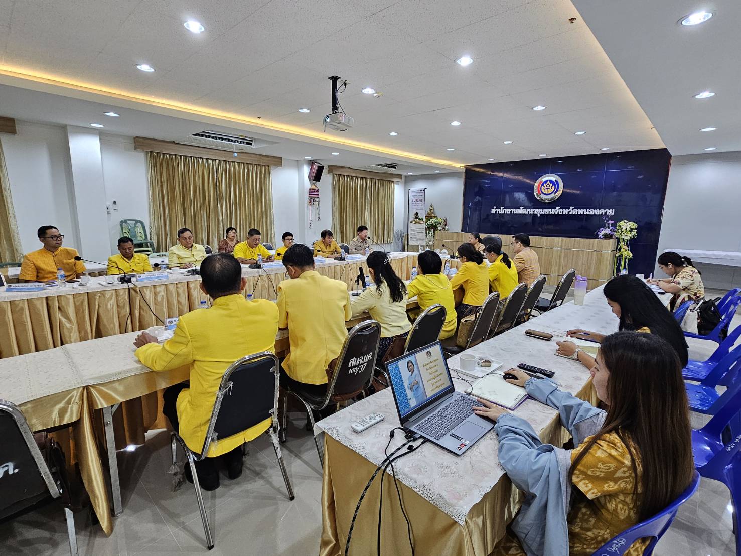 พช.หนองคาย รับการตรวจติดตามงานตามนโยบายของรัฐบาล ข้อสั่งการของกระทรวงมหาดไทย และภารกิจกรมการพัฒนาชุมชน พื้นที่เขตตรวจราชการที่ 10