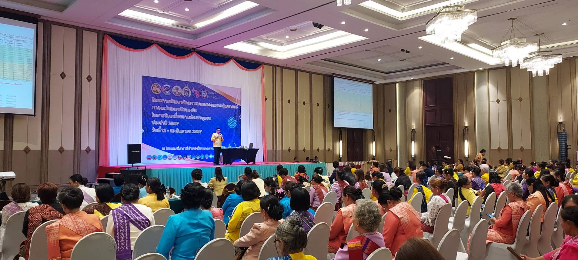 พช.หนองคาย ร่วมโครงการพัฒนาศักยภาพคณะกรรมการพัฒนาสตรีภาคตะวันออกเฉียงเหนือ ในการขับเคลื่อนงานพัฒนาชุมชน ประจำปี 2567