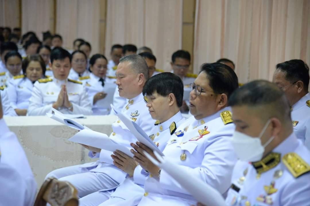 พช.หนองคาย ร่วมพิธีเชิญชุดหนังสือธรรมนาวา “วัง” โครงการประกาศรัตนปริตร เจริญอริยมรรค สัมมาทิฎฐิ ระลึกถึงพระรัตนตรัยว่า เป็นที่พึ่งตามแนวทางหลักการธรรมนาวา “วัง” เฉลิมพระเกียรติพระบาทสมเด็จพระเจ้าอยู่หัว เนื่องในโอกาสมหามงคลเฉลิมพระชนมพรรษา 6 รอบ 28 กรกฎาคม 2567