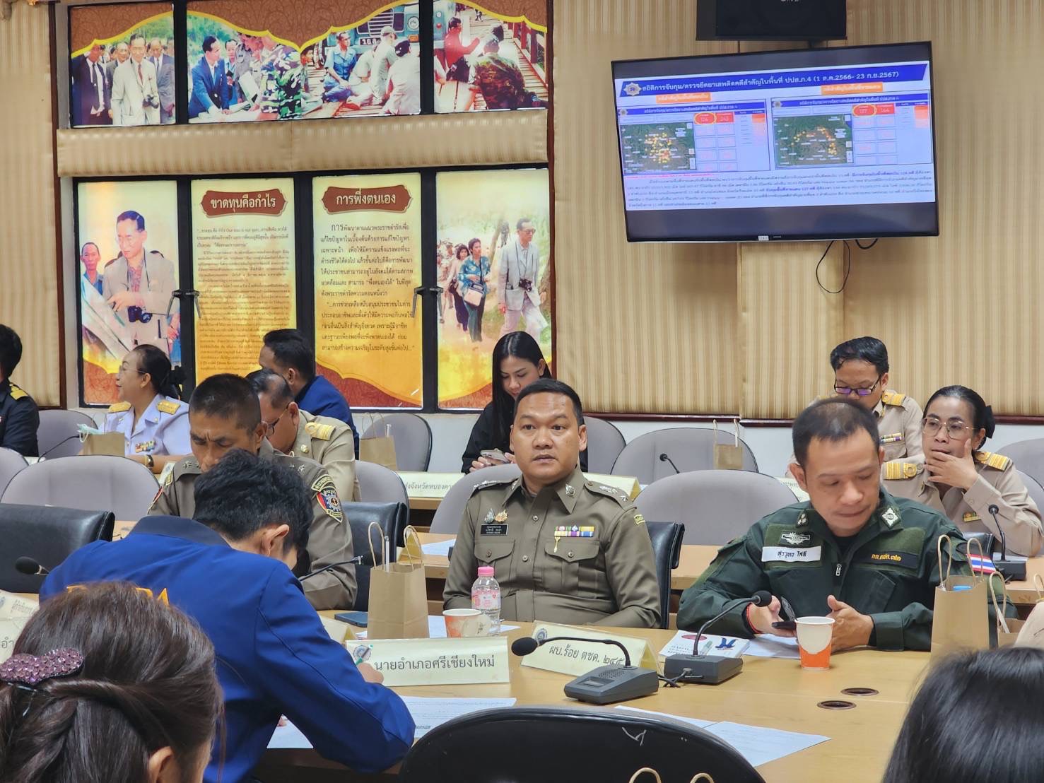 พช.หนองคาย ร่วมประชุมคณะกรรมการศูนย์อำนวยการป้องกันและปราบปรามยาเสพติดจังหวัดหนองคาย (ศอ.ปส.จ.นค.) ครั้งที่ 8/2567