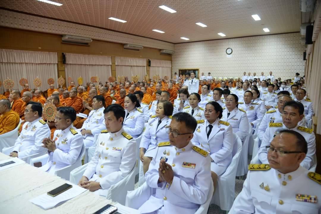 พช.หนองคาย ร่วมพิธีเชิญชุดหนังสือธรรมนาวา “วัง” โครงการประกาศรัตนปริตร เจริญอริยมรรค สัมมาทิฎฐิ ระลึกถึงพระรัตนตรัยว่า เป็นที่พึ่งตามแนวทางหลักการธรรมนาวา “วัง” เฉลิมพระเกียรติพระบาทสมเด็จพระเจ้าอยู่หัว เนื่องในโอกาสมหามงคลเฉลิมพระชนมพรรษา 6 รอบ 28 กรกฎาคม 2567