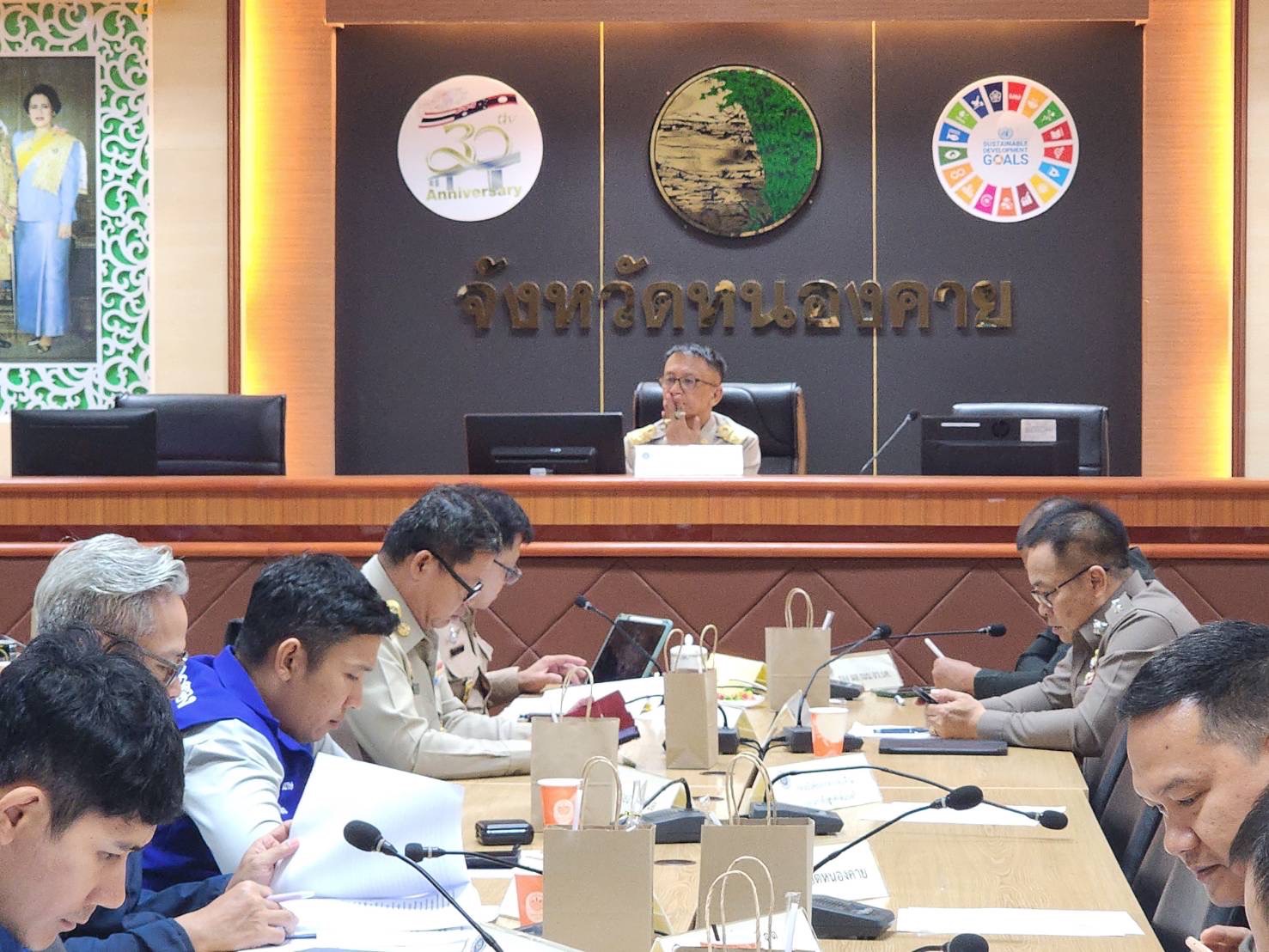 พช.หนองคาย ร่วมประชุมคณะกรรมการศูนย์อำนวยการป้องกันและปราบปรามยาเสพติดจังหวัดหนองคาย (ศอ.ปส.จ.นค.) ครั้งที่ 8/2567