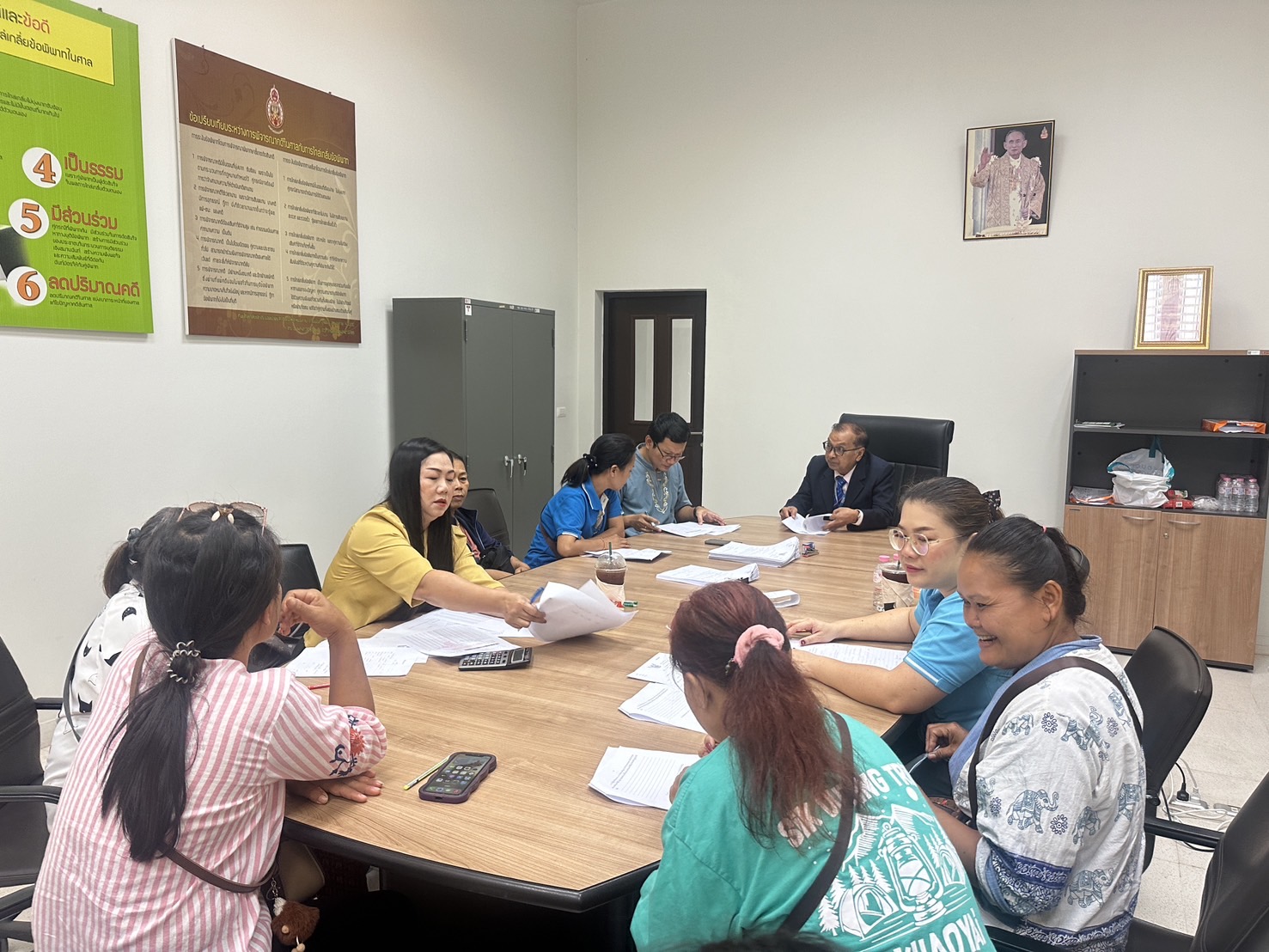 กองทุนพัฒนาบทบาทสตรี จังหวัดหนองคาย ดำเนินการไกล่เกลี่ยก่อนฟ้องตามประมวลกฎหมายวิธีพิจารณาความแพ่ง มาตรา 20ตรี