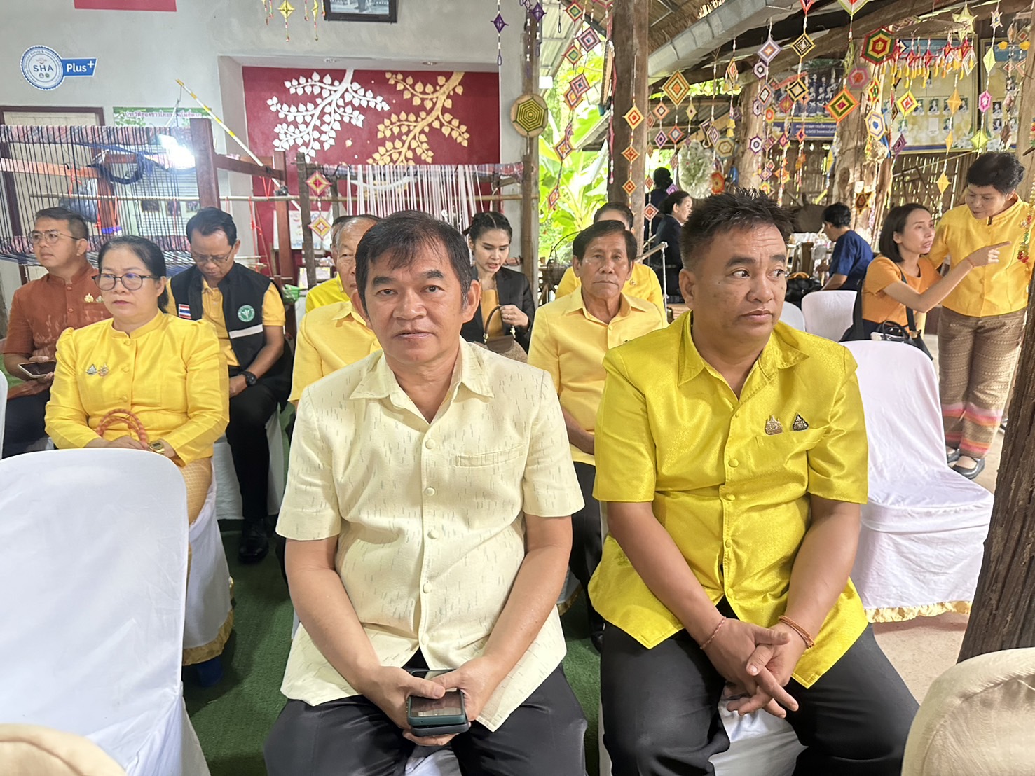 พช.หนองคาย ร่วมต้อนรับคณะกรรมการตรวจประเมินหมู่บ้านเข้มแข็งตามแนวทาง “แผ่นดินธรรม แผ่นดินทอง” (หมู่บ้านยั่งยืน) ระดับภาค ณ ศูนย์เรียนรู้วัฒนธรรมไทยพวน บ้านโพธิ์ตาก ม.1 ต.โพธิ์ตาก อ.โพธิ์ตาก