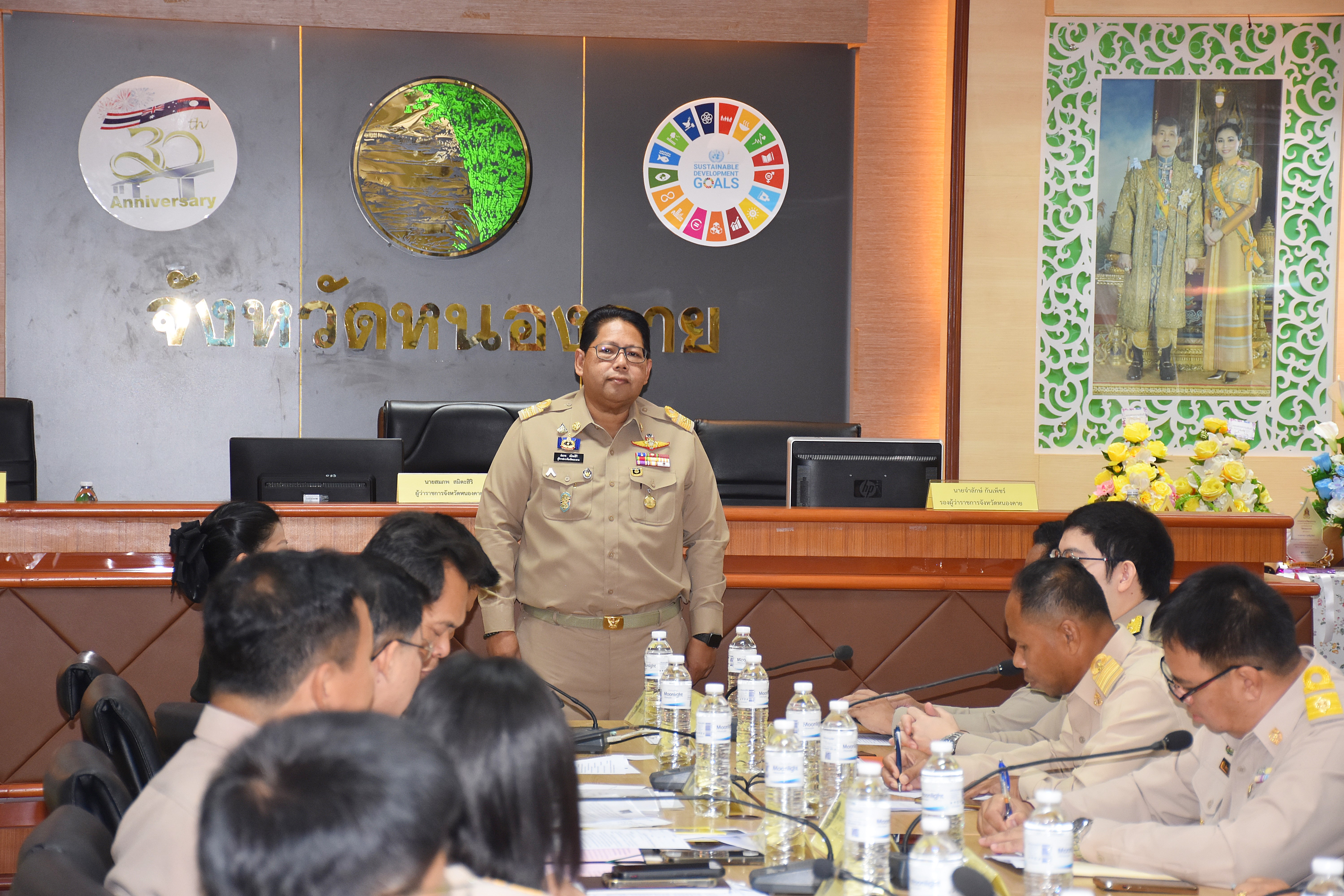 พช.หนองคาย ร่วมการประชุมคณะกรมการจังหวัดและหัวหน้าส่วนราชการประจำจังหวัด ครั้งที่ 10/2567