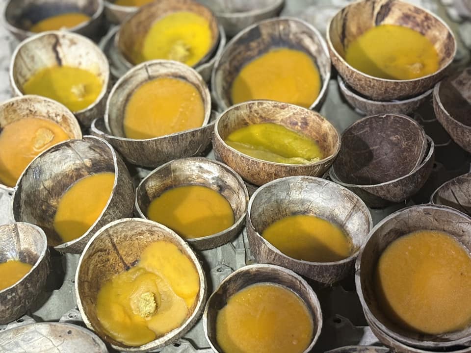 พช.หนองคาย ร่วมพิธีเปิดกิจกรรมถ่ายทอดภูมิปัญญาท้องถิ่นการสาธิตทำกะลาอาเซียนลุ่มน้ำโขง ในงานประเพณีออกพรรษาและบั้งไฟพญานาคโลก ประจำปีงบประมาณ พ.ศ. 2567