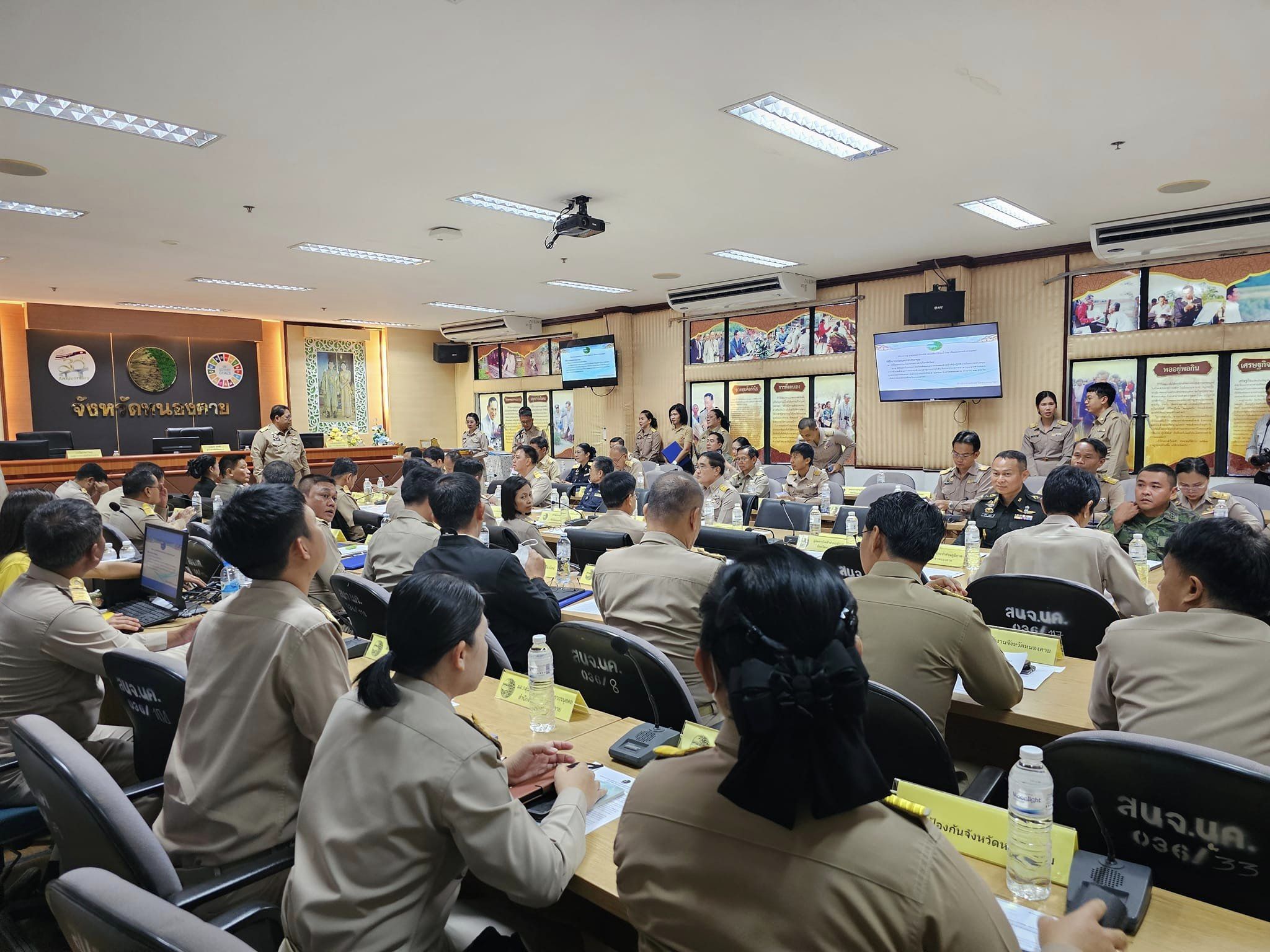 พช.หนองคาย ร่วมการประชุมคณะกรมการจังหวัดและหัวหน้าส่วนราชการประจำจังหวัด ครั้งที่ 10/2567