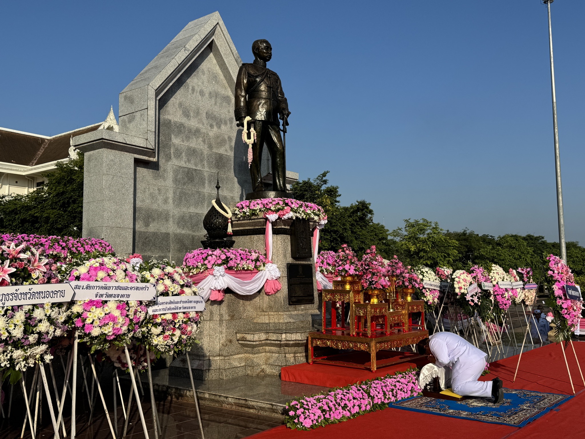 พช.หนองคาย ร่วมพิธีถวายราชสักการะเนื่องใน “วันคล้ายวันสวรรคต พระบาทสมเด็จพระจุลจอมเกล้าเจ้าอยู่หัว” วันปิยมหาราช ประจำปีพุทธศักราช 2567