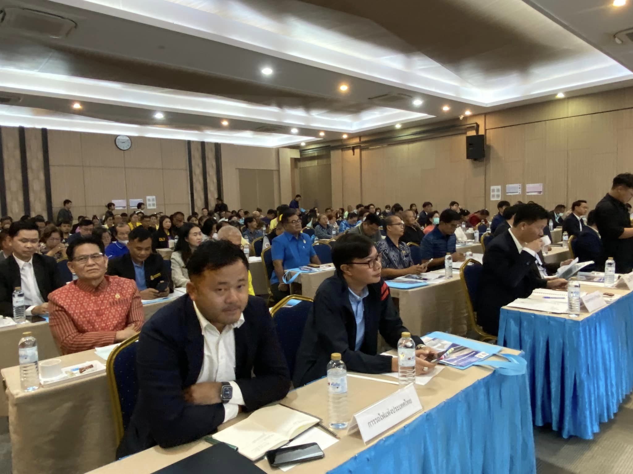 พช.หนองคาย ร่วมการประชุมรับฟังความคิดเห็นของประชาชน ครั้งที่ 1 งานออกแบบรายละเอียด โครงการก่อสร้างสะพานมิตรภาพไทย – ลาว หนองคาย – เวียงจันทน์ แห่งที่ 2 จังหวัดหนองคาย