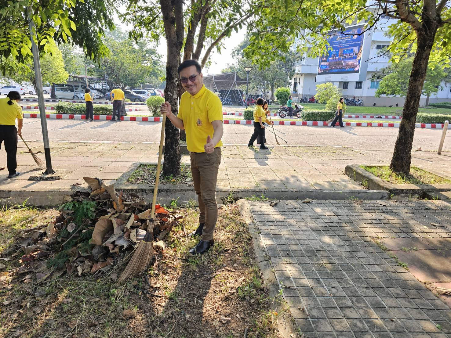 พช.หนองคาย ร่วมกิจกรรม Big Cleaning Day เพื่อเฉลิมพระเกียรติพระบาทสมเด็จพระเจ้าอยู่หัว เนื่องในโอกาสพระราชพิธีมหามงคลเฉลิมพระชนมพรรษา 6 รอบ 28 กรกฎาคม 2567