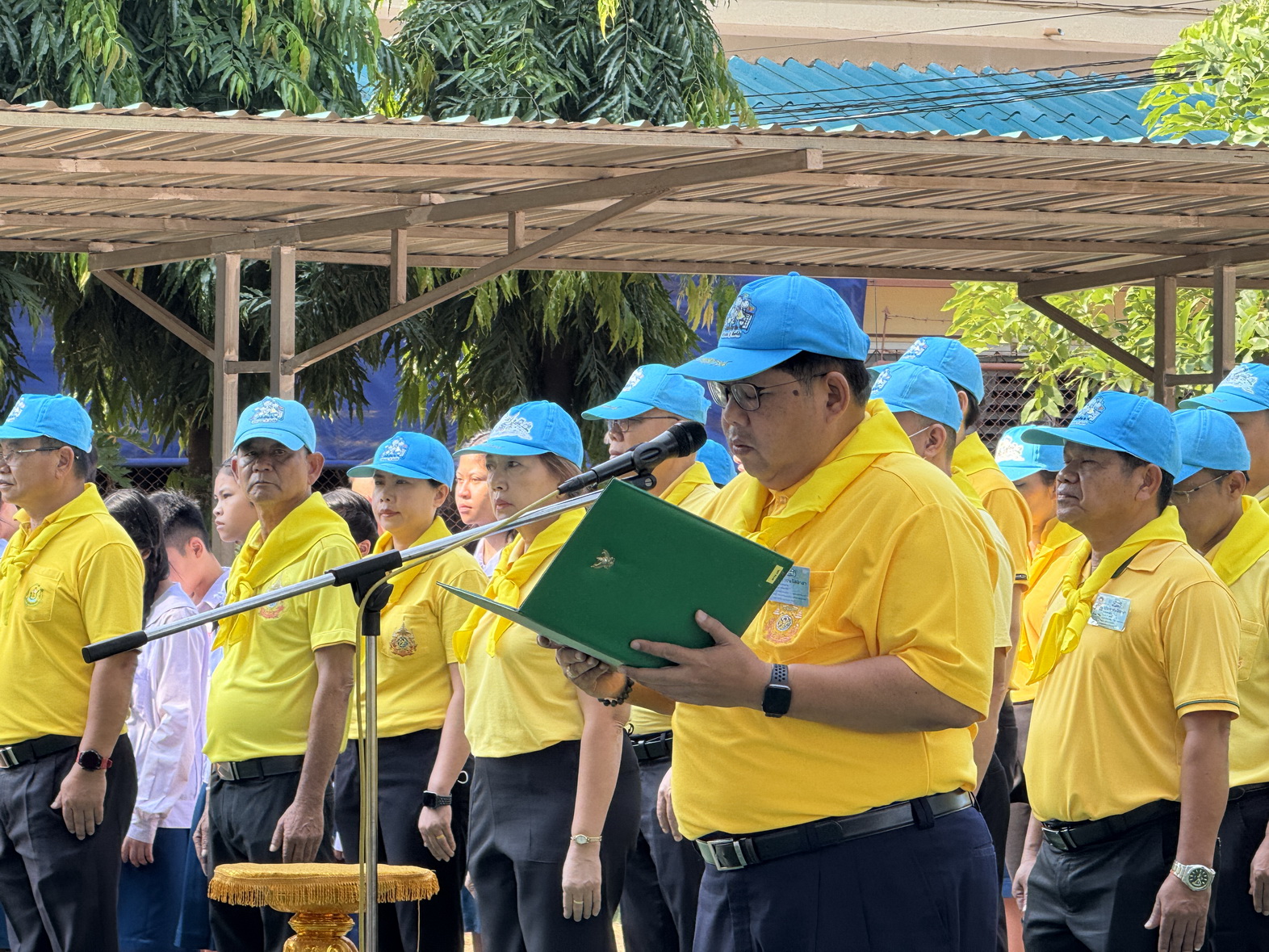 พช.หนองคาย ร่วมกิจกรรมจิตอาสาพัฒนาเนื่องในวันนวมินทรมหาราช