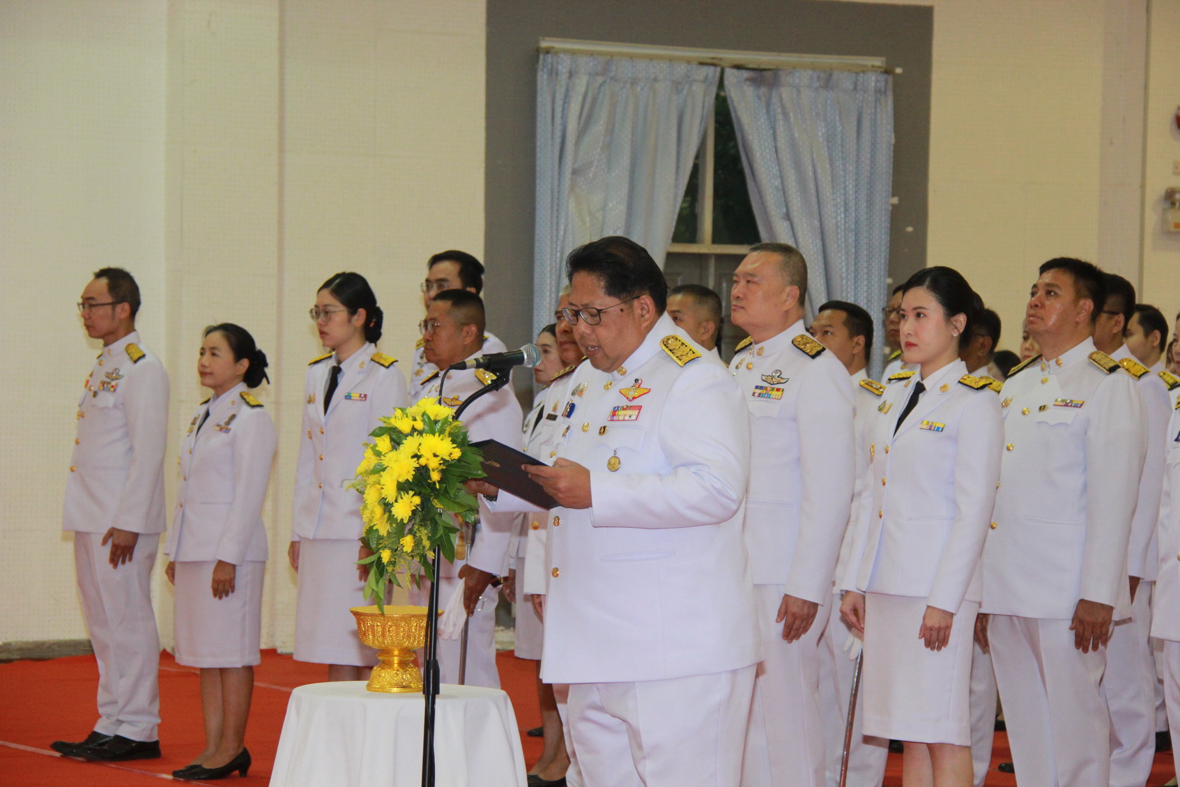 พช.หนองคาย ร่วมพิธีถวายราชสักการะ เนื่องในวันคล้ายวันสวรรคตพระบาทสมเด็จพระจอมเกล้าเจ้าอยู่หัว