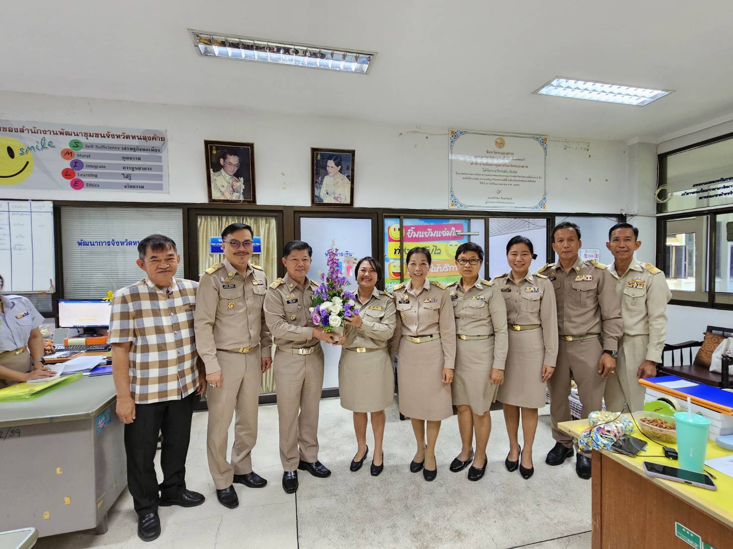 พช.หนองคาย ต้อนรับข้าราชการที่ได้รับคำสั่งแต่งตั้งย้ายมาปฏิบัติหน้าที่ ณ จังหวัดหนองคาย