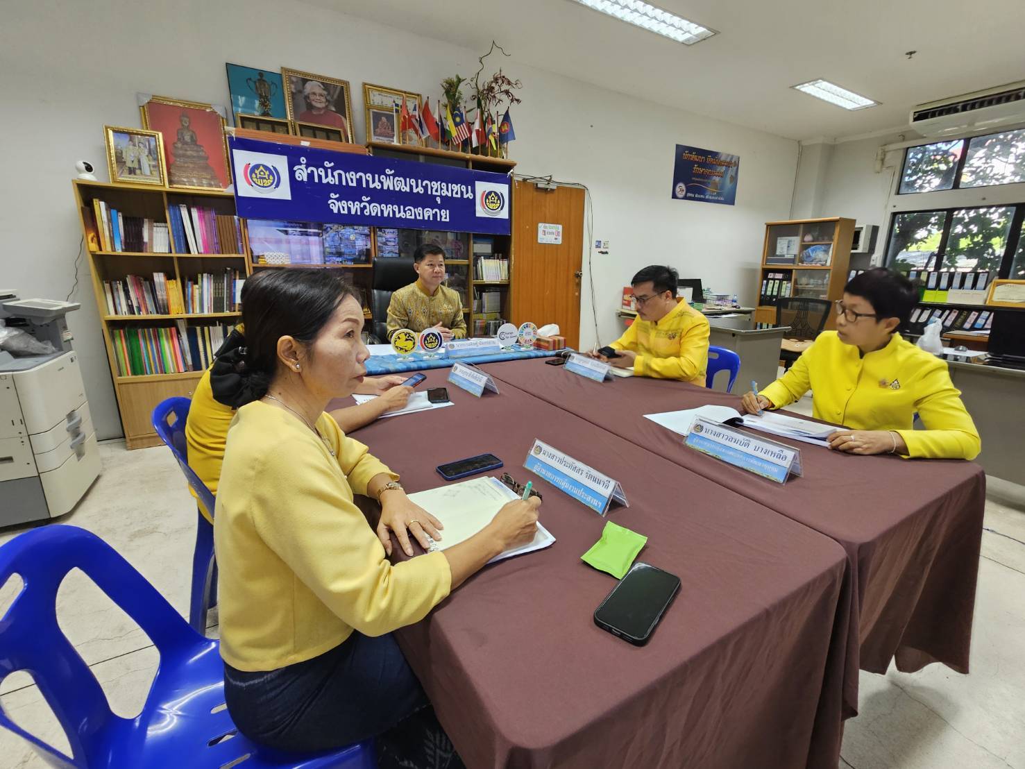 พช.หนองคาย ร่วมการประชุมกรมการพัฒนาชุมชน ครั้งที่ 10/2567 ผ่านระบบวิดีทัศน์ทางไกล (Video Conference)