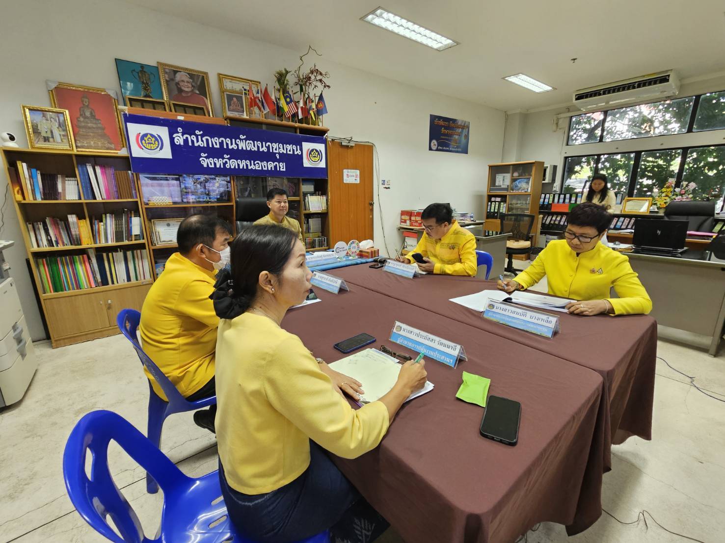 พช.หนองคาย ร่วมการประชุมกรมการพัฒนาชุมชน ครั้งที่ 10/2567 ผ่านระบบวิดีทัศน์ทางไกล (Video Conference)
