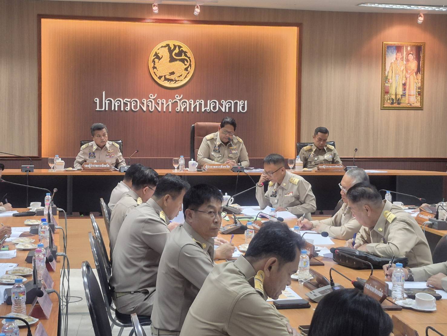 พช.หนองคาย ร่วมการประชุมนายอำเภอและหัวหน้าส่วนสังกัดกระทรวงมหาดไทย ครั้งที่ 8/2567