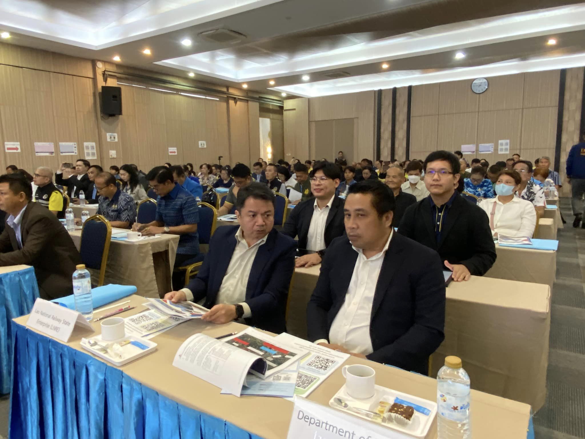 พช.หนองคาย ร่วมการประชุมรับฟังความคิดเห็นของประชาชน ครั้งที่ 1 งานออกแบบรายละเอียด โครงการก่อสร้างสะพานมิตรภาพไทย – ลาว หนองคาย – เวียงจันทน์ แห่งที่ 2 จังหวัดหนองคาย