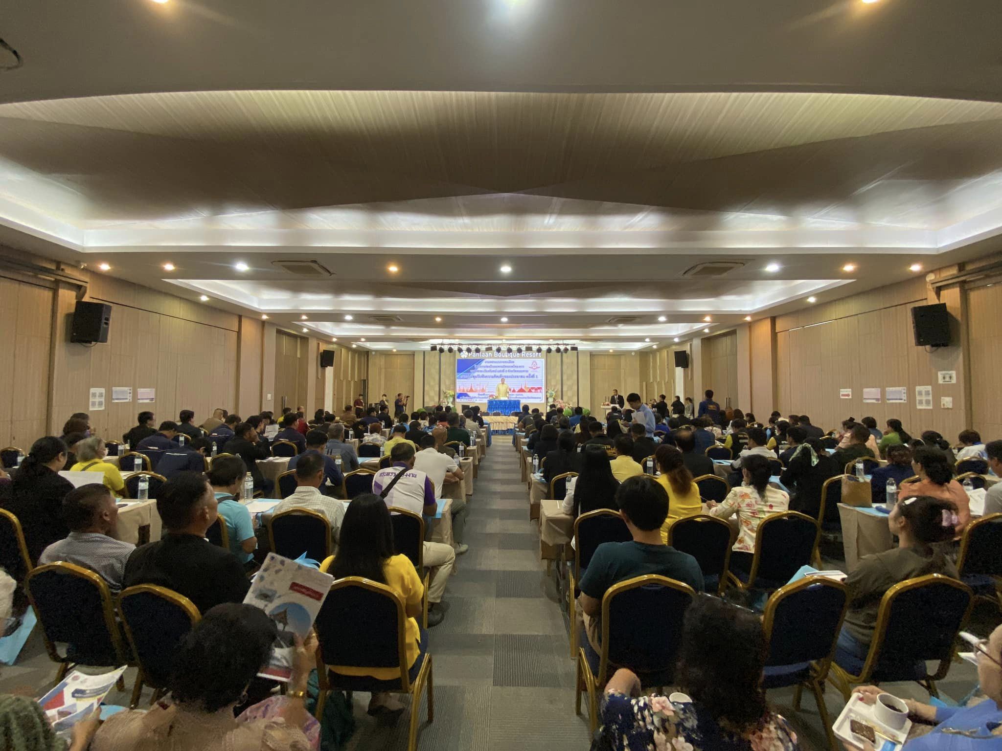 พช.หนองคาย ร่วมการประชุมรับฟังความคิดเห็นของประชาชน ครั้งที่ 1 งานออกแบบรายละเอียด โครงการก่อสร้างสะพานมิตรภาพไทย – ลาว หนองคาย – เวียงจันทน์ แห่งที่ 2 จังหวัดหนองคาย