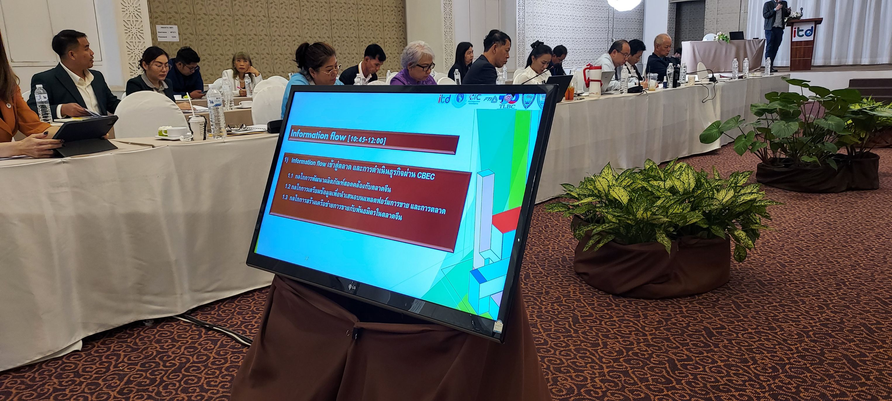 พช.หนองคาย ร่วมประชุมเชิงปฏิบัติการ ภายใต้โครงการพัฒนาศักยภาพผู้ประกอบการ SMEs เพื่อการใช้ประโยชน์จาก (CBEC) สู่ตลาดประเทศจีน