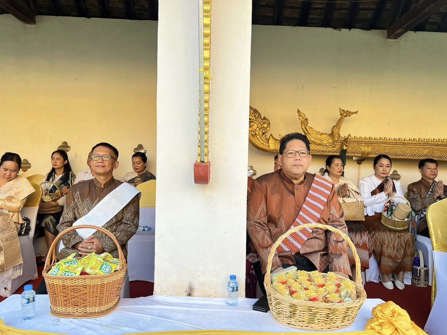 พช.หนองคาย ร่วมงานบุญนมัสการพระธาตุหลวง ประจำปี 2567 ณ นครหลวงเวียงจันทน์ สาธารณรัฐประชาธิปไตยประชาชนลาว