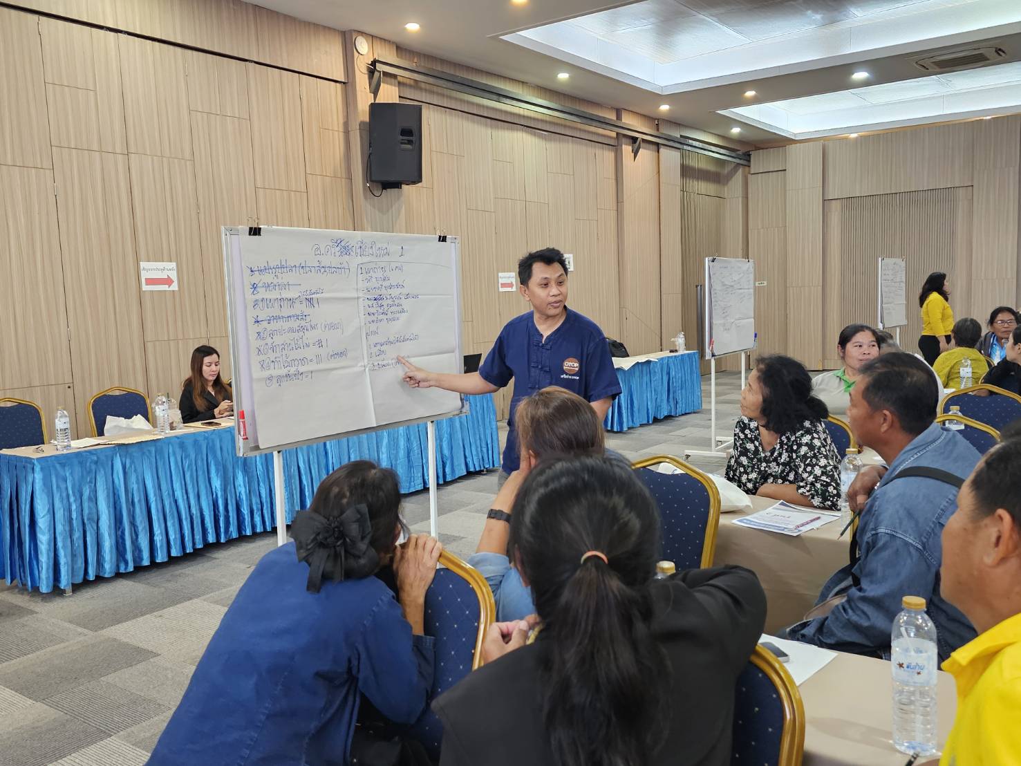 หนองคาย อบรมเข้มข้นต่อเนื่องโครงการสืบสานภูมิปัญญา พัฒนาเศรษฐกิจฐานรากสู่ความยั่งยืน กิจกรรมพัฒนาและยกระดับคุณภาพชีวิตครัวเรือนยากจน ตามแนวทางสัมมาชีพชุมชนสู่ความยั่งยืน รุ่นที่ 2 เพื่อหาแนวทางในการพัฒนาอาชีพ ให้สามารถพึ่งตนเองได้อย่างยั่งยืน