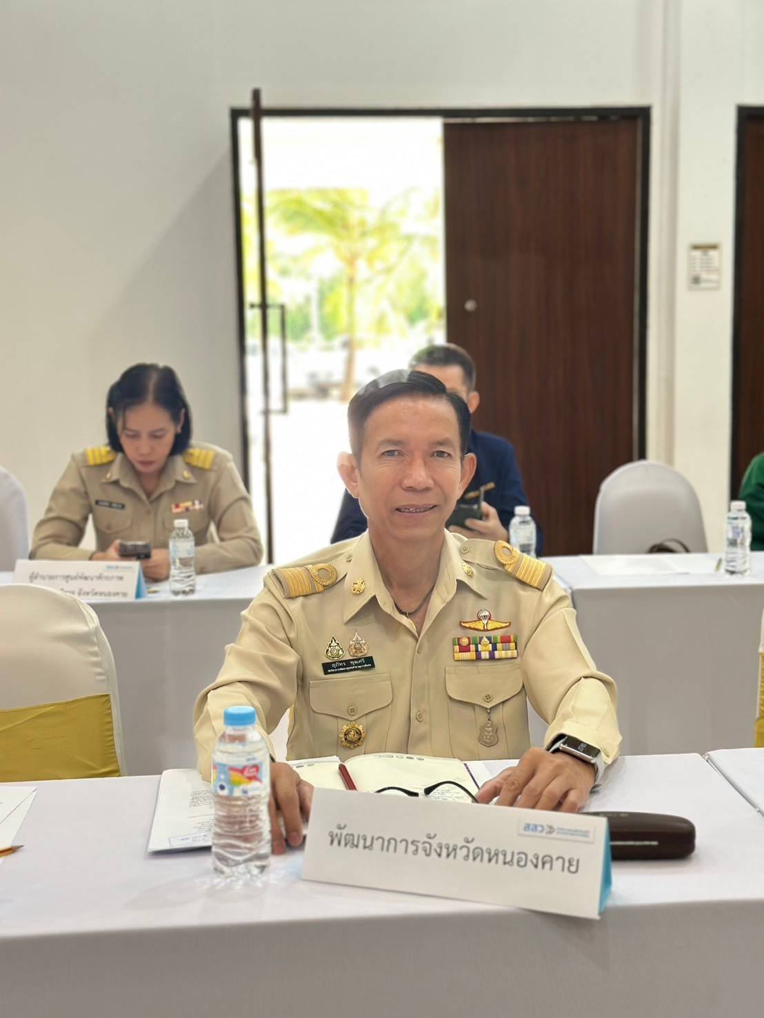 พช.หนองคาย เข้าร่วม “กิจกรรมพัฒนาเครือข่ายการให้บริการส่งเสริม SME เพื่อเชื่อมโยงความร่วมมือกับหน่วยงานภาครัฐและภาคเอกชนในพื้นที่จังหวัดหนองคายประจำปี พ.ศ.2567 โดยสำนักงานส่งเสริมวิสาหกิจขนาดกลางและขนาดย่อม (สสว.)”