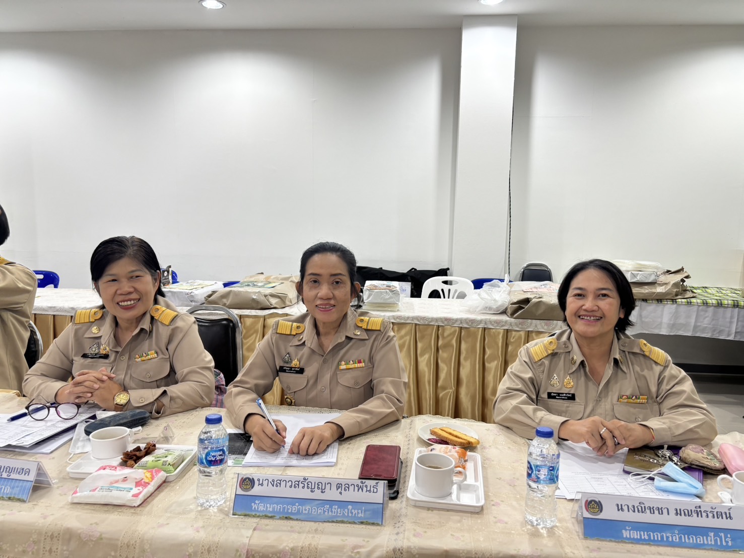 พช.หนองคาย ประชุมผู้อำนวยการกลุ่มงาน พัฒนาการอำเภอ ประจำเดือน พฤศจิกายน 2567