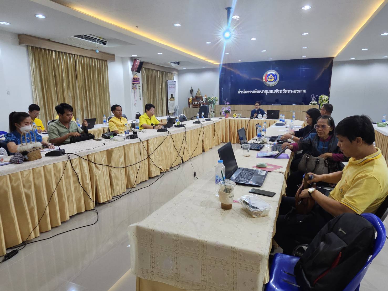 พช.หนองคาย พร้อมลุย!!! ปี 2568 ติวเข้มโครงการเพิ่มทักษะเจ้าหน้าที่พัฒนาชุมชนในการขับเคลื่อนงานสารสนเทศและทุนชุมชน ปี 2568