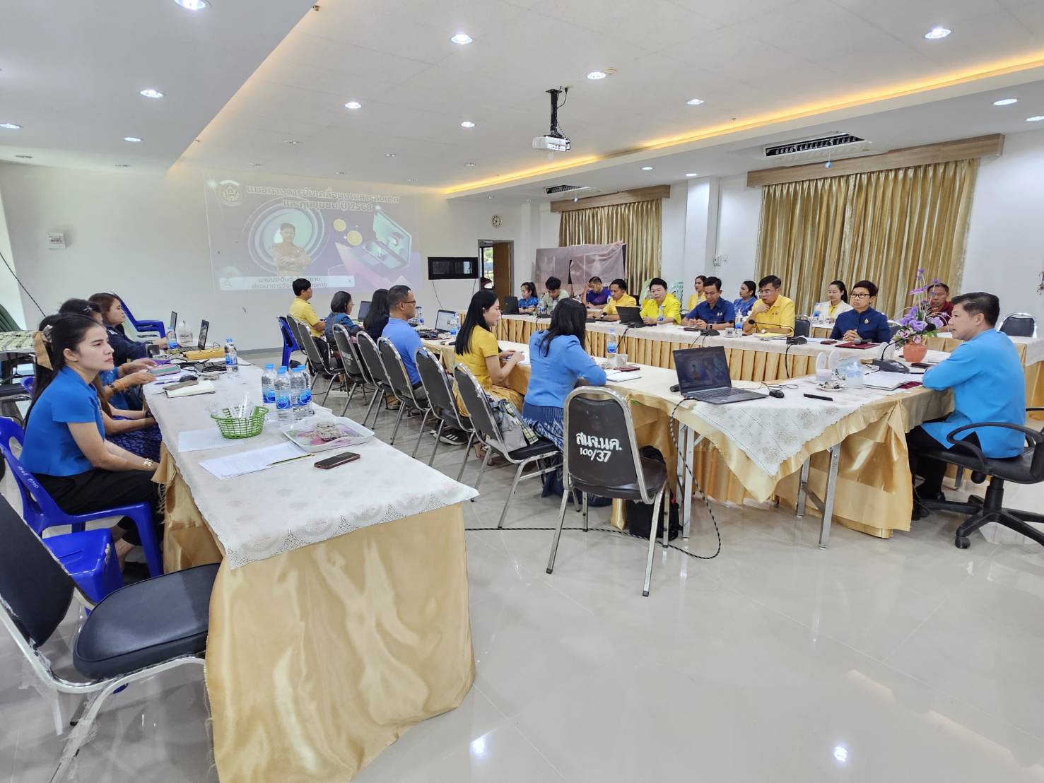 พช.หนองคาย พร้อมลุย!!! ปี 2568 ติวเข้มโครงการเพิ่มทักษะเจ้าหน้าที่พัฒนาชุมชนในการขับเคลื่อนงานสารสนเทศและทุนชุมชน ปี 2568