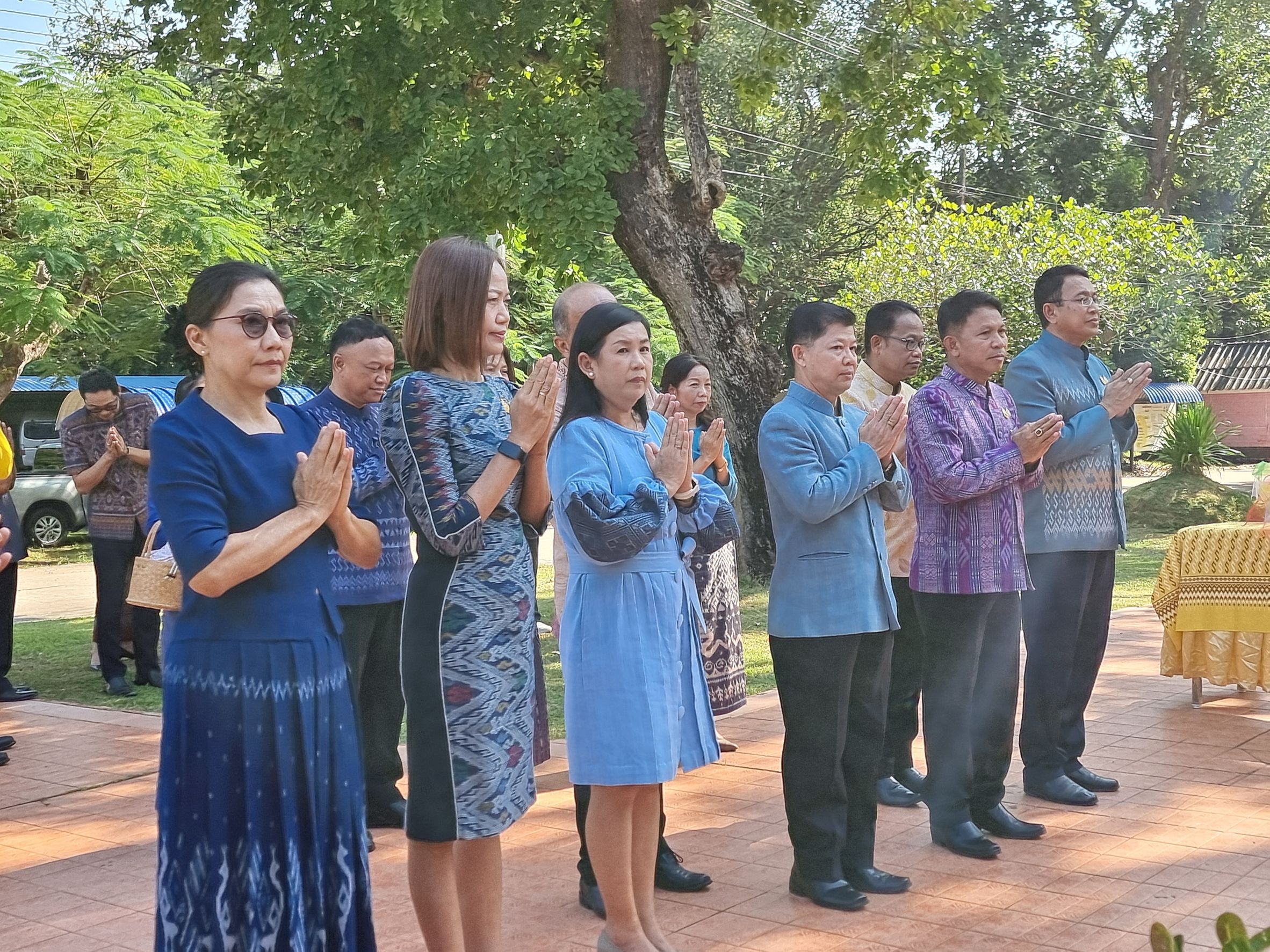พช.หนองคาย ร่วมต้อนรับผู้ตรวจราชการกรมการพัฒนาชุมชน เนื่องในโอกาสย้ายมาปฏิบัติหน้าที่ ผู้อำนวยการศูนย์ศึกษาและพัฒนาชุมชนอุดรธานี