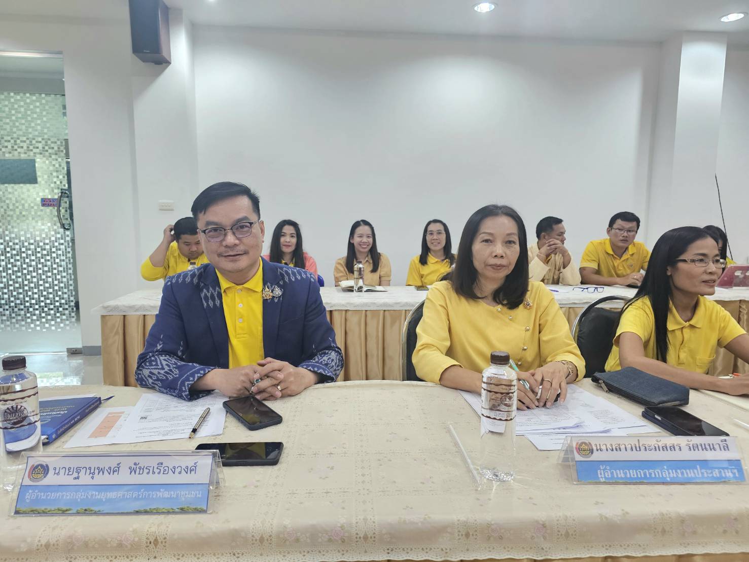 พช.หนองคาย จัดประชุมการประสานแผนการปฏิบัติราชการสำนักงานพัฒนาชุมชนจังหวัดหนองคาย ครั้งที่ 8/2567