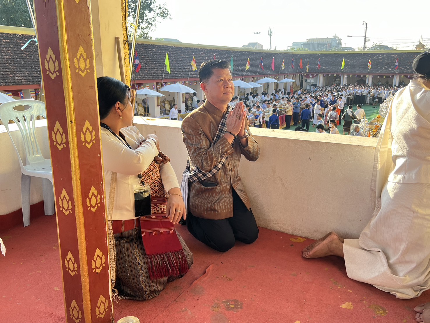 พช.หนองคาย ร่วมงานบุญนมัสการพระธาตุหลวง ประจำปี 2567 ณ นครหลวงเวียงจันทน์ สาธารณรัฐประชาธิปไตยประชาชนลาว