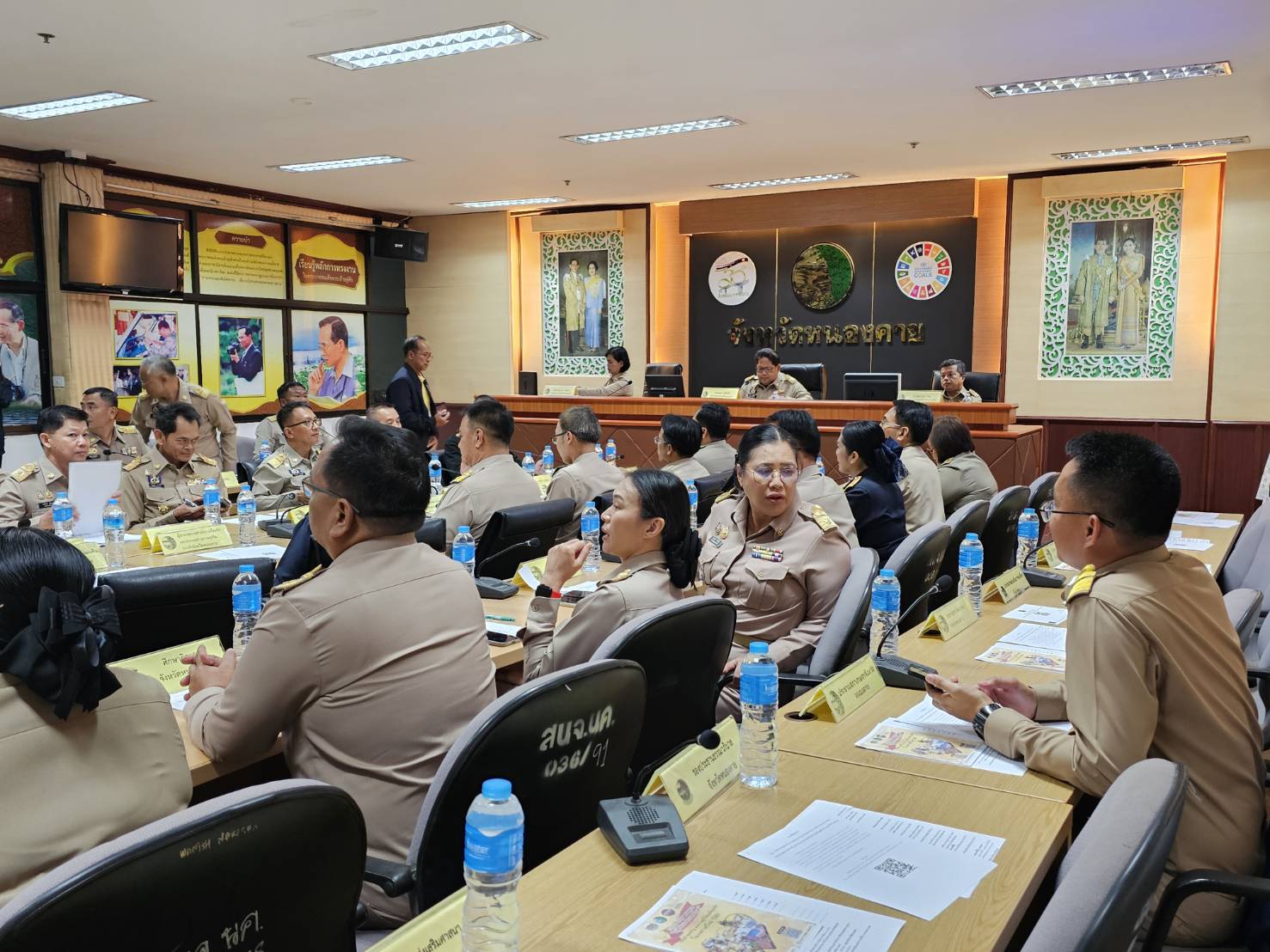 พช.หนองคาย ร่วมการประชุมคณะกรมการจังหวัดและหัวหน้าส่วนราชการประจำจังหวัด ครั้งที่ 11/2567