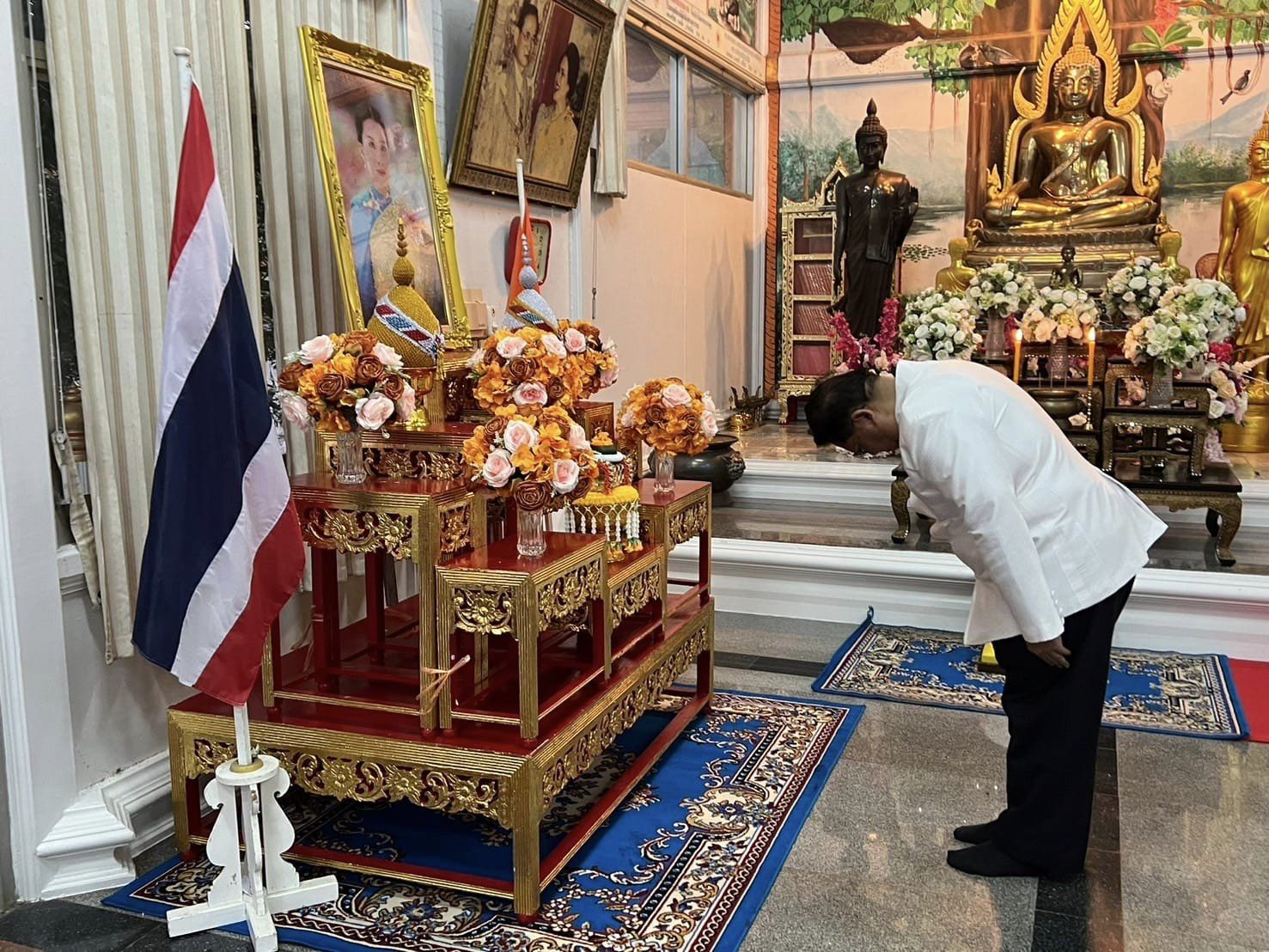 พช.หนองคาย ร่วมพิธีเจริญพระพุทธมนต์เพื่อสวดสาธยาย ถวายเป็นพระราชกุศลถวายพระพรชัยมงคลแด่ สมเด็จพระเจ้าลูกเธอ เจ้าฟ้าพัชรกิตติยาภา นเรนทิราเทพยวดี กรมหลวงราชสาริณีสิริพัชร มหาวัชรราชธิดา