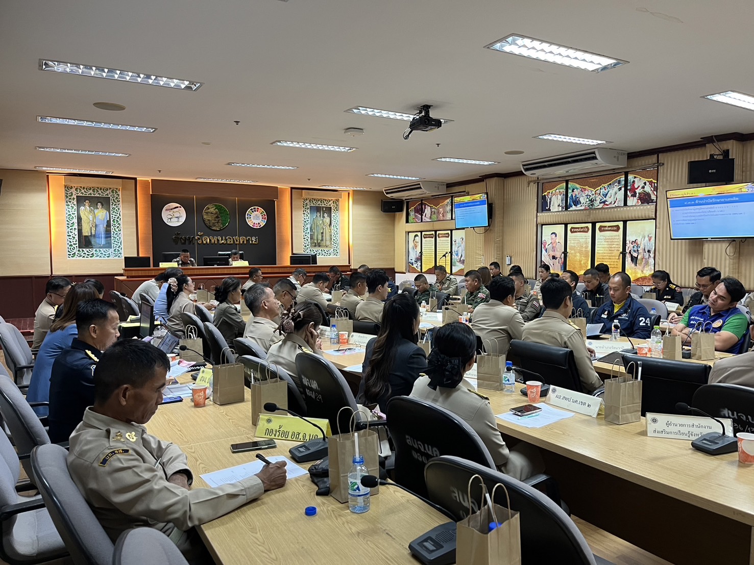 พช.หนองคาย ร่วมประชุมคณะกรรมการศูนย์อำนวยการป้องกันและปราบปรามยาเสพติดจังหวัดหนองคาย (ศอ.ปส.จ.นค.) ครั้งที่ 10/2567
