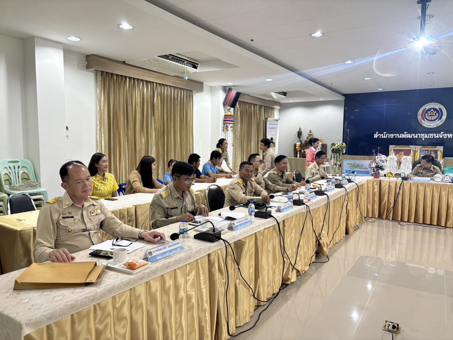 พช.หนองคาย ประชุมผู้อำนวยการกลุ่มงาน พัฒนาการอำเภอ ประจำเดือน พฤศจิกายน 2567