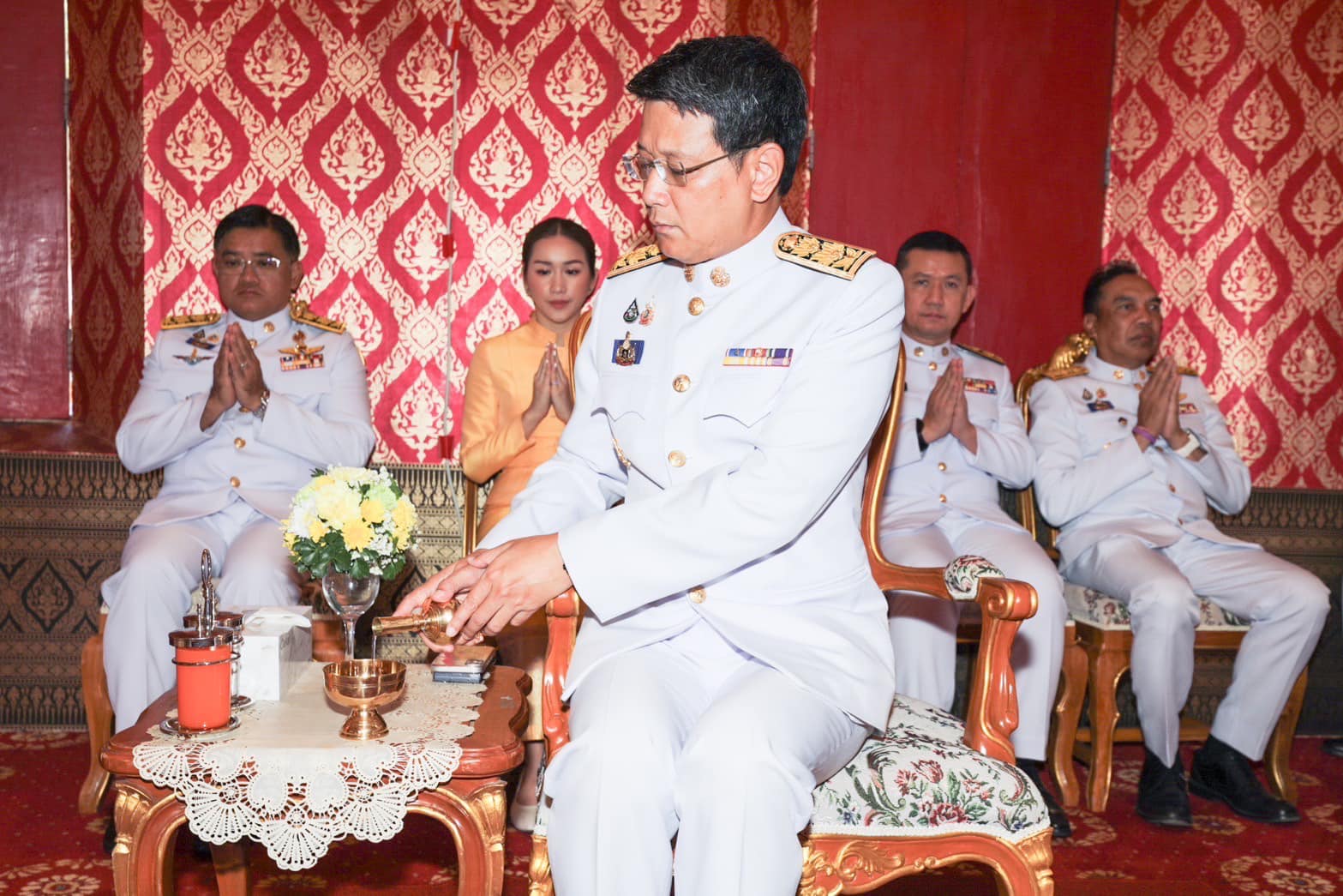 พช.หนองคาย ร่วมพิธีถวายผ้าพระกฐินพระราชทาน กรมการพัฒนาชุมชน ณ วัดศรีสุทธาวาส พระอารามหลวง ต.กุดป่อง อ.เมือง จ.เลย