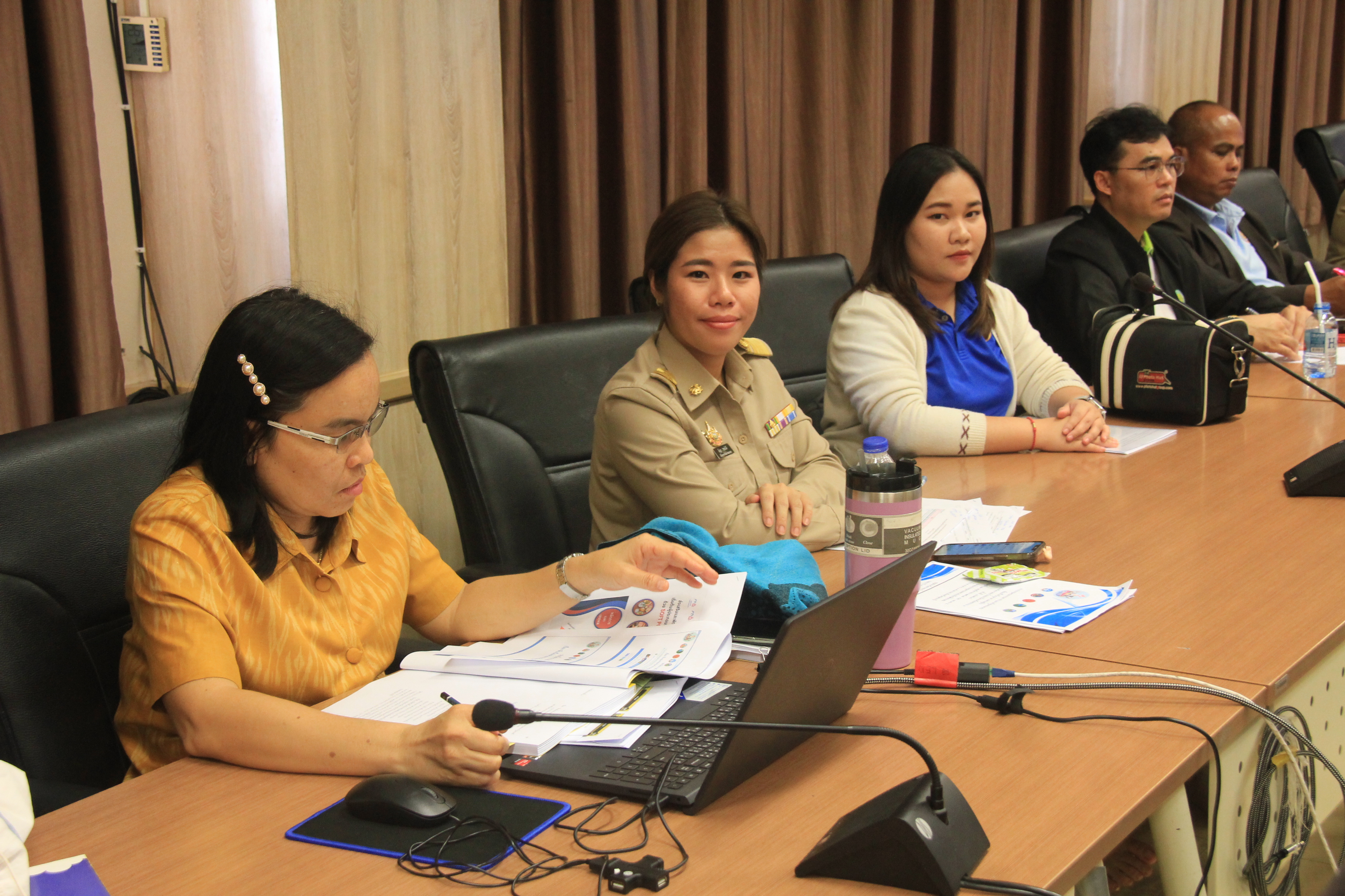 พช.หนองคาย ร่วมการประชุมคณะกรรมการร่วมภาครัฐและเอกชนเพื่อแก้ไขปัญหาทางเศรษฐกิจ กลุ่มจังหวัดภาคตะวันออกเฉียงเหนือตอนบน 1 (กรอ.กลุ่มจังหวัดฯ) ครั้งที่ 1/2568