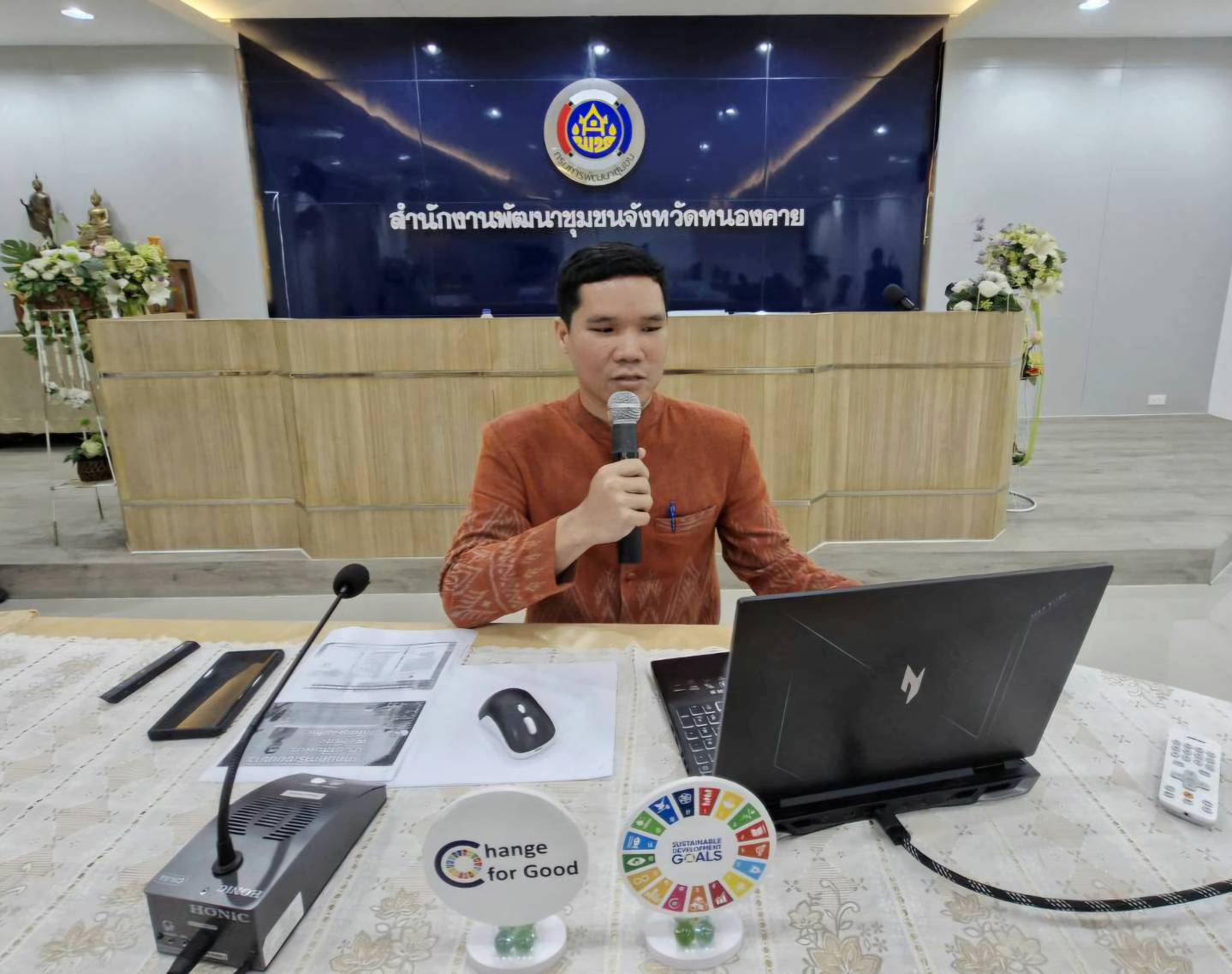 พช.หนองคาย พร้อมลุย!!! ปี 2568 ติวเข้มโครงการเพิ่มทักษะเจ้าหน้าที่พัฒนาชุมชนในการขับเคลื่อนงานสารสนเทศและทุนชุมชน ปี 2568