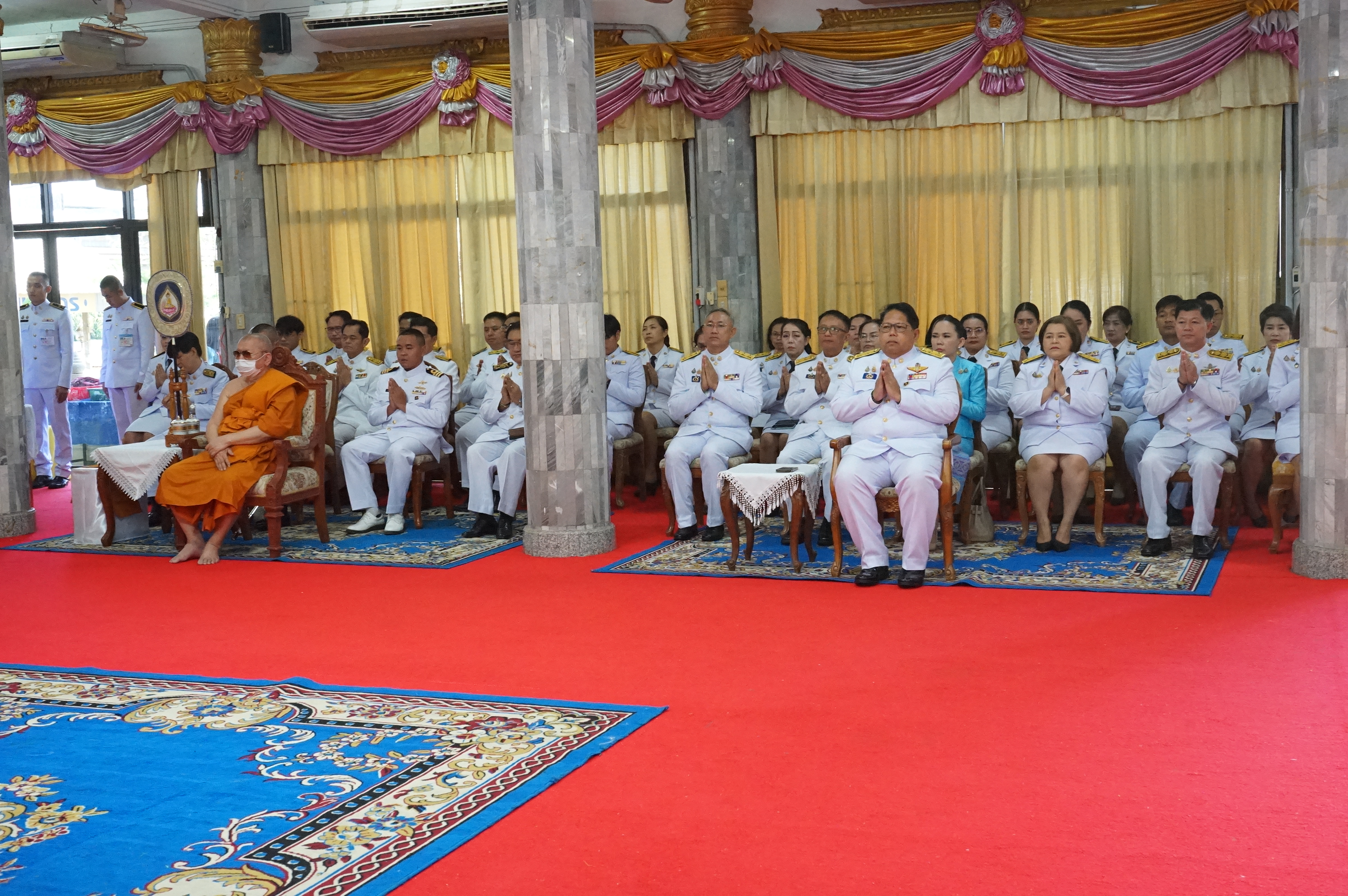 จังหวัดหนองคาย จัดพิธีมอบเงินพระราชทานขวัญถุงกองทุนแม่ของแผ่นดินและทอดผ้าป่าสมทบกองทุนแม่ของแผ่นดินและกองทุนป้องกันแก้ไขปัญหายาเสพติด ประจำปี 2567 เนื่องในโอกาสวันกองทุนแม่ของแผ่นดิน ภายใต้แนวคิด “2 ทศวรรษ กองทุนแม่ของแผ่นดิน ครอบครัวอบอุ่น ชุมชนเข้มแข็ง”