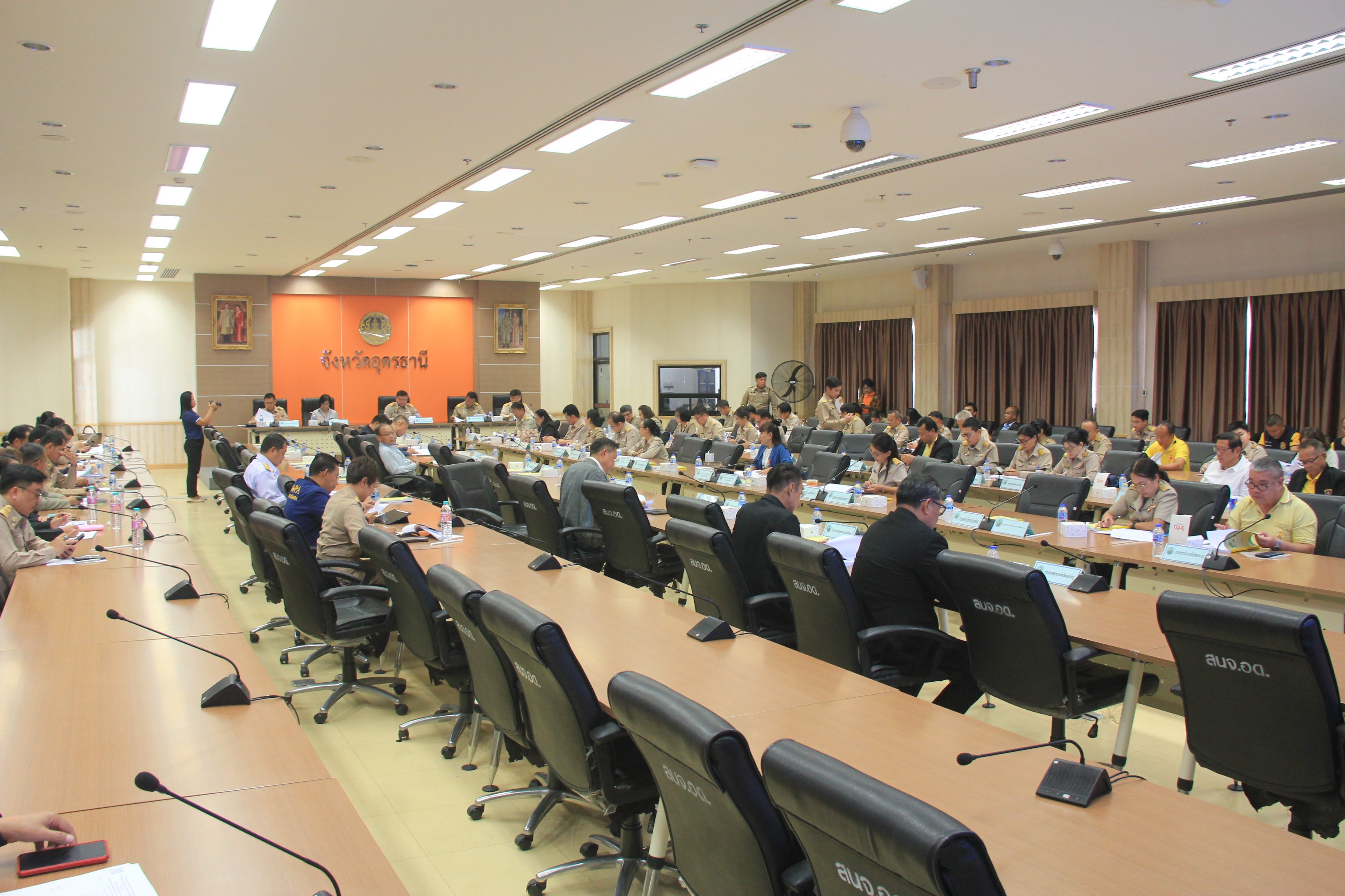 พช.หนองคาย ร่วมการประชุมคณะกรรมการร่วมภาครัฐและเอกชนเพื่อแก้ไขปัญหาทางเศรษฐกิจ กลุ่มจังหวัดภาคตะวันออกเฉียงเหนือตอนบน 1 (กรอ.กลุ่มจังหวัดฯ) ครั้งที่ 1/2568