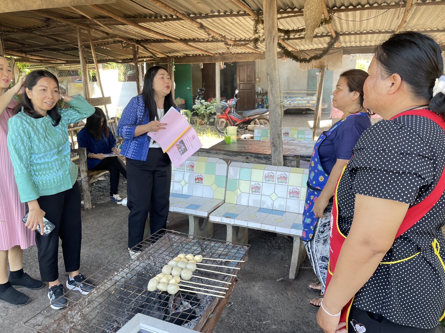 กองทุนฯ สตรี หนองคาย ลงพื้นที่ประเมินกลั่นกรองโครงการเงินทุนหมุนเวียน อำเภอสังคม อำเภอโพธิ์ตาก และอำเภอเมือง